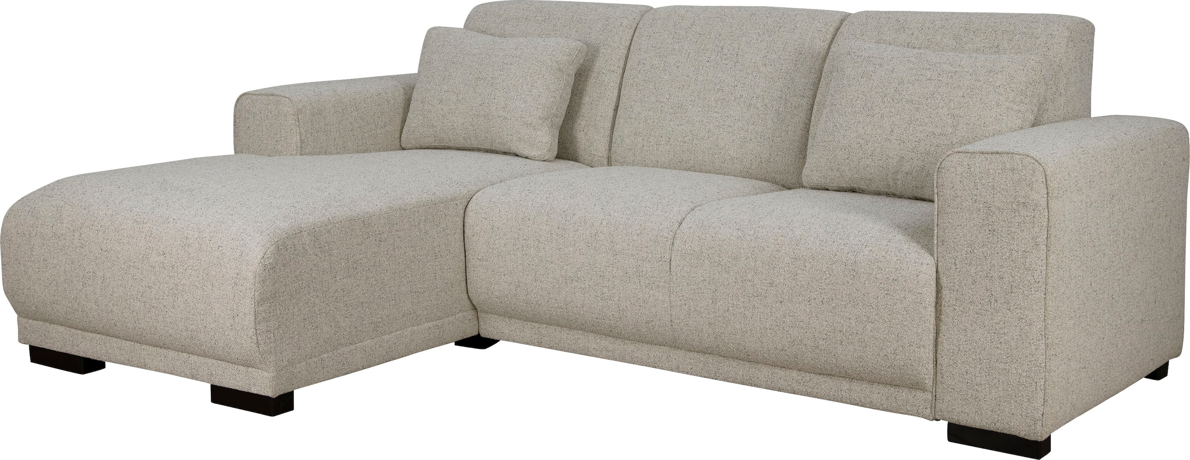 Home affaire Ecksofa »Bornholm incl. 2 Kissen, Stellmaße 234x162 cm L-Form«, Recamiere wahlweise links oder rechts bestellbar