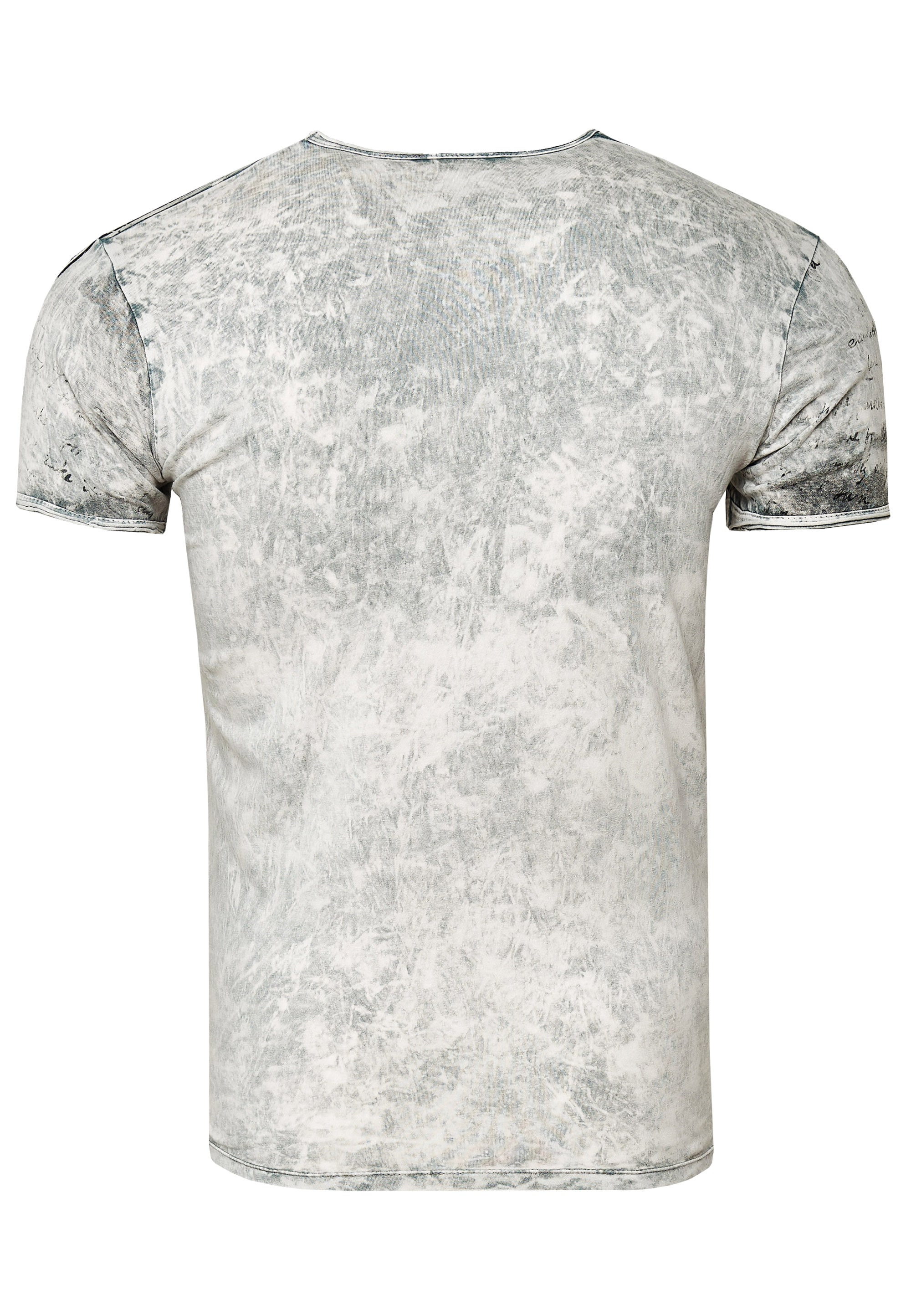Rusty Neal T-Shirt, mit eindrucksvollem Print