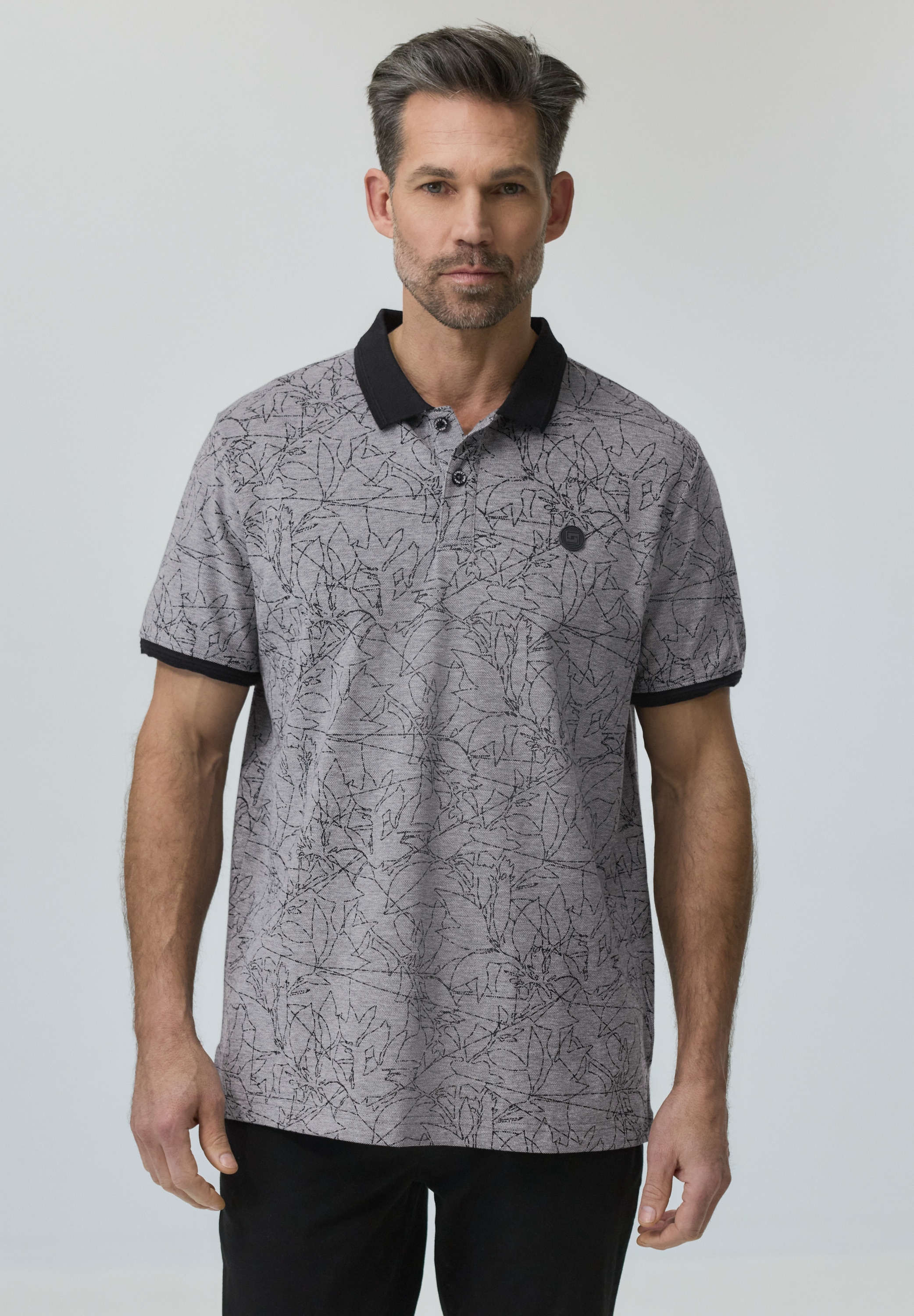 STREET ONE MEN Poloshirt aus reiner Baumwolle günstig online kaufen