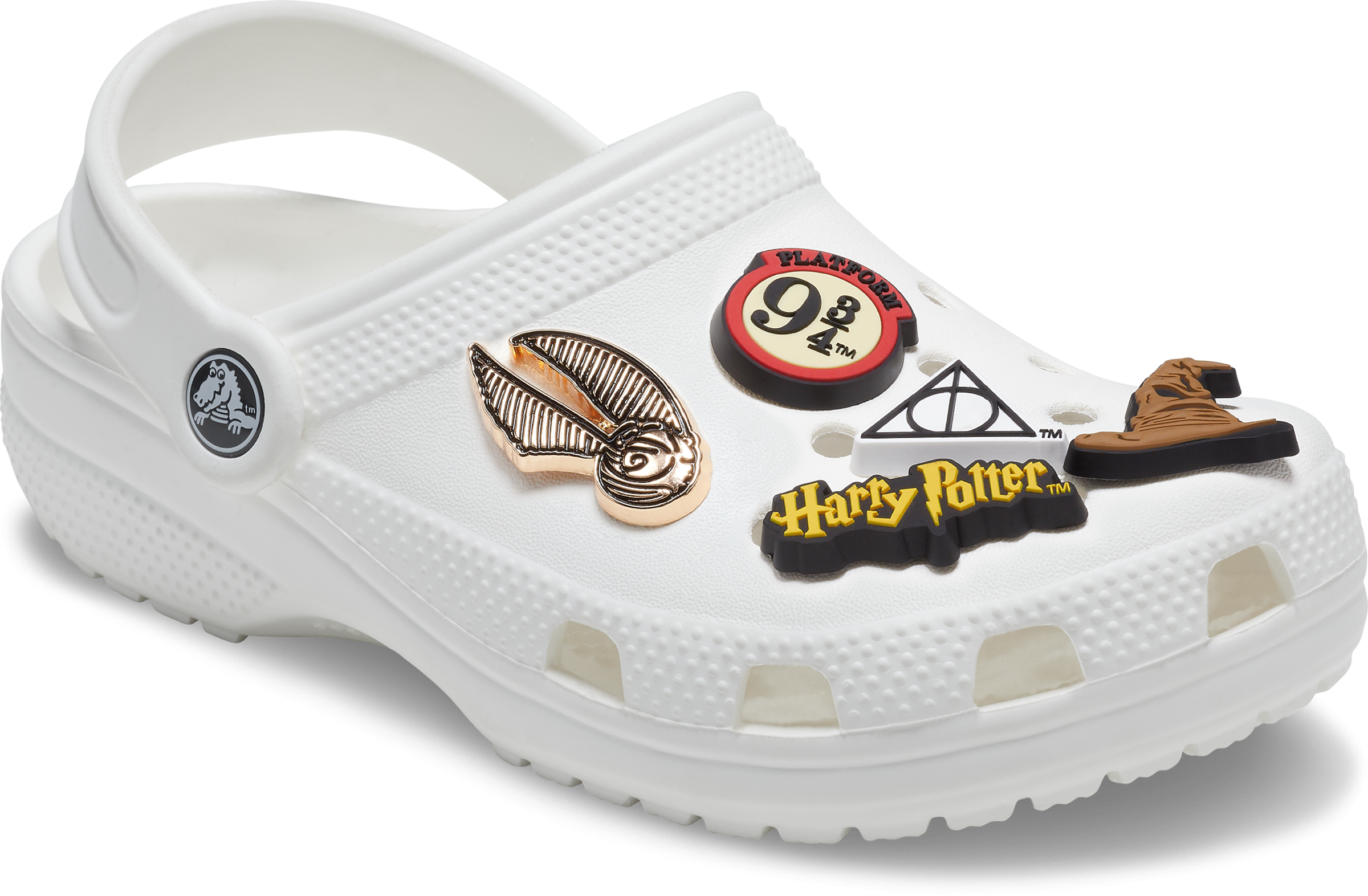 Crocs Schuhanstecker »Jibbitz™ Harry Potter Symbol« Set, Kein Spielzeug. Nicht für Kinder unter 3 Jahren geeignet, 5 Harry Potter Anstecker, Charm, Anstecker für Crocs Schuhe