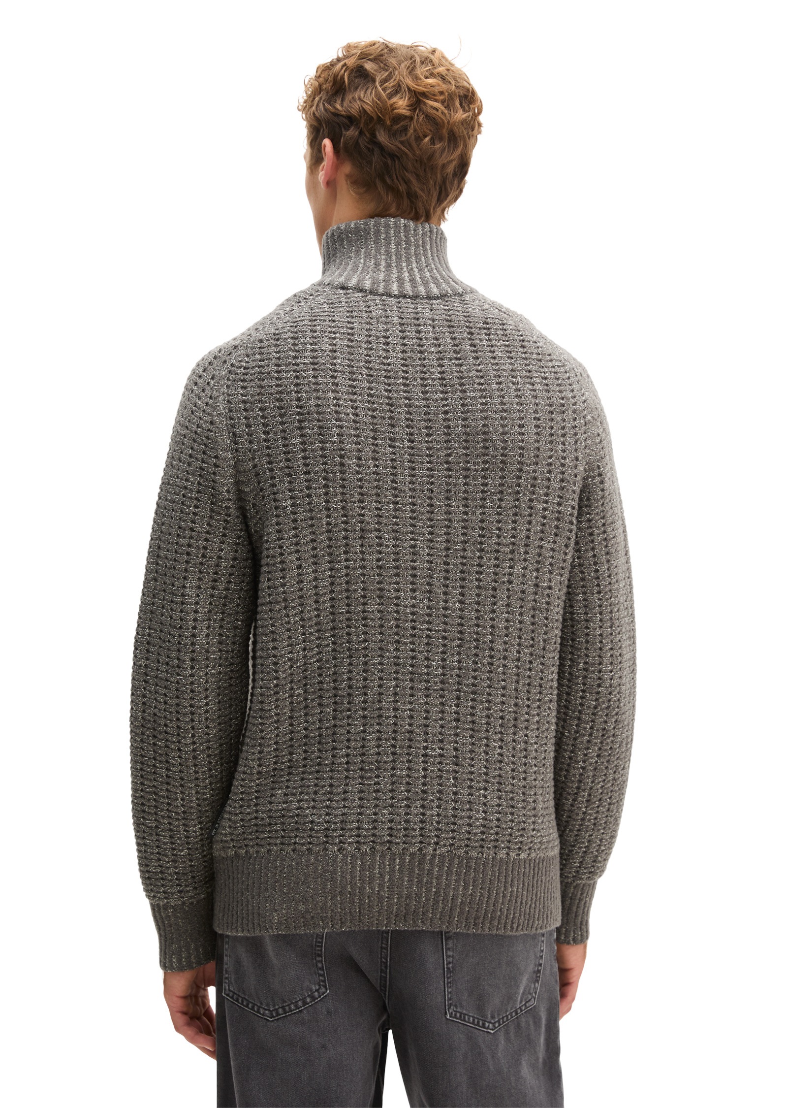 Marc O'Polo Rollkragenpullover »aus Bio-Baumwoll-Schurwoll-Mix«