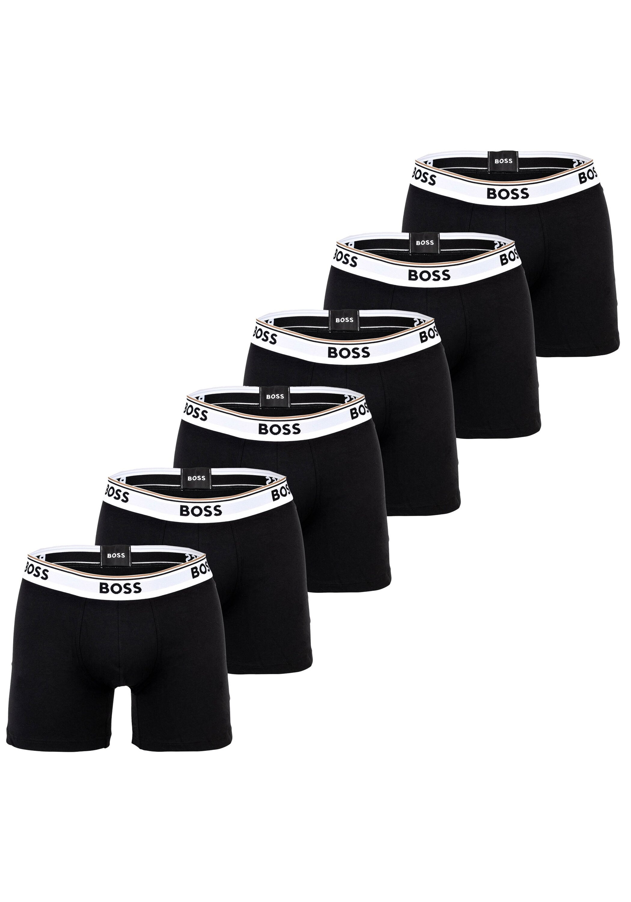 BOSS Boxershorts "Boxershort BoxerBr 6P Power 6er Pack" günstig online kaufen