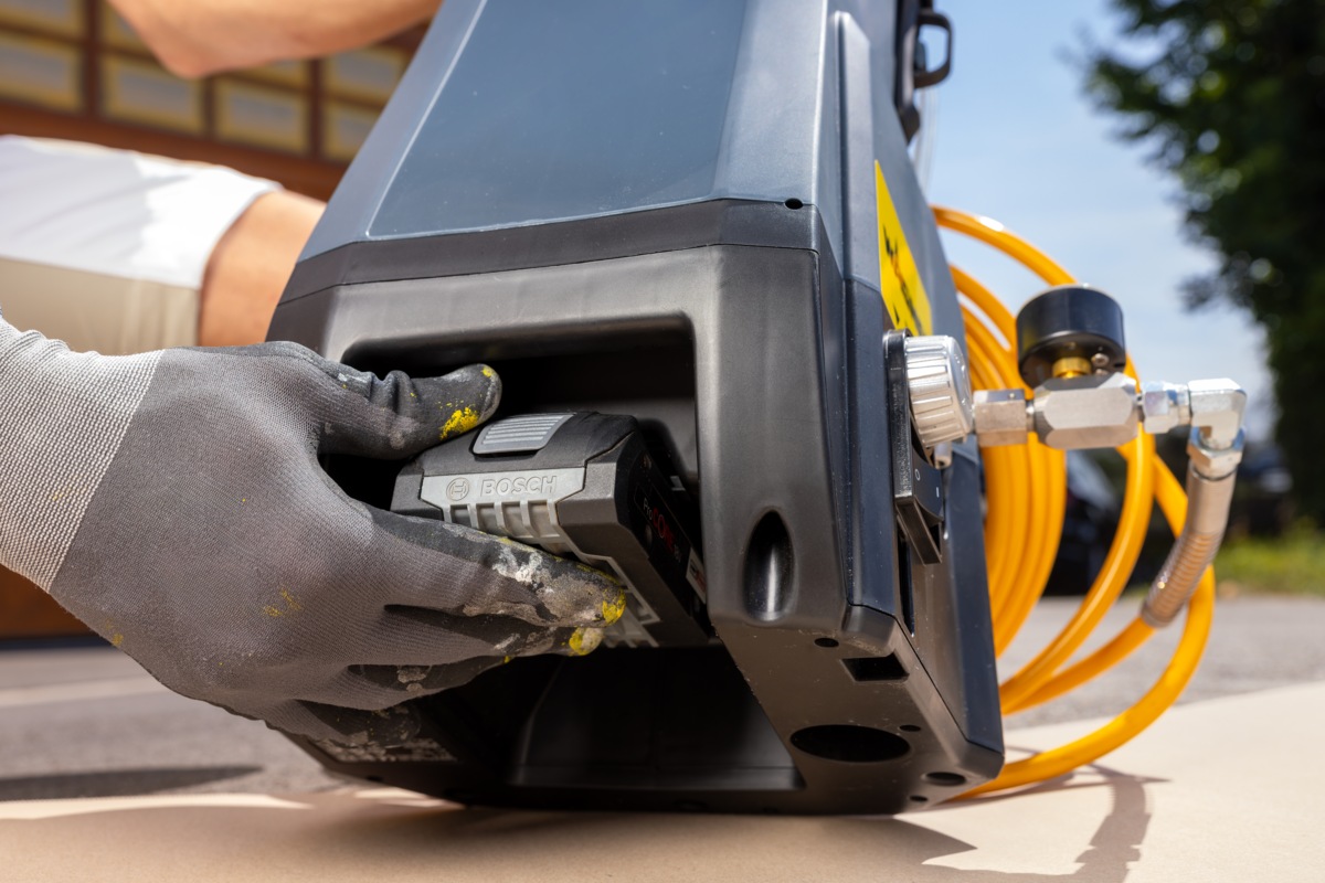 WAGNER Farbsprühgerät »SprayPack 18 V Kit« Inkl. 2. Bosch AmpShare Akku + FlexTwist Z