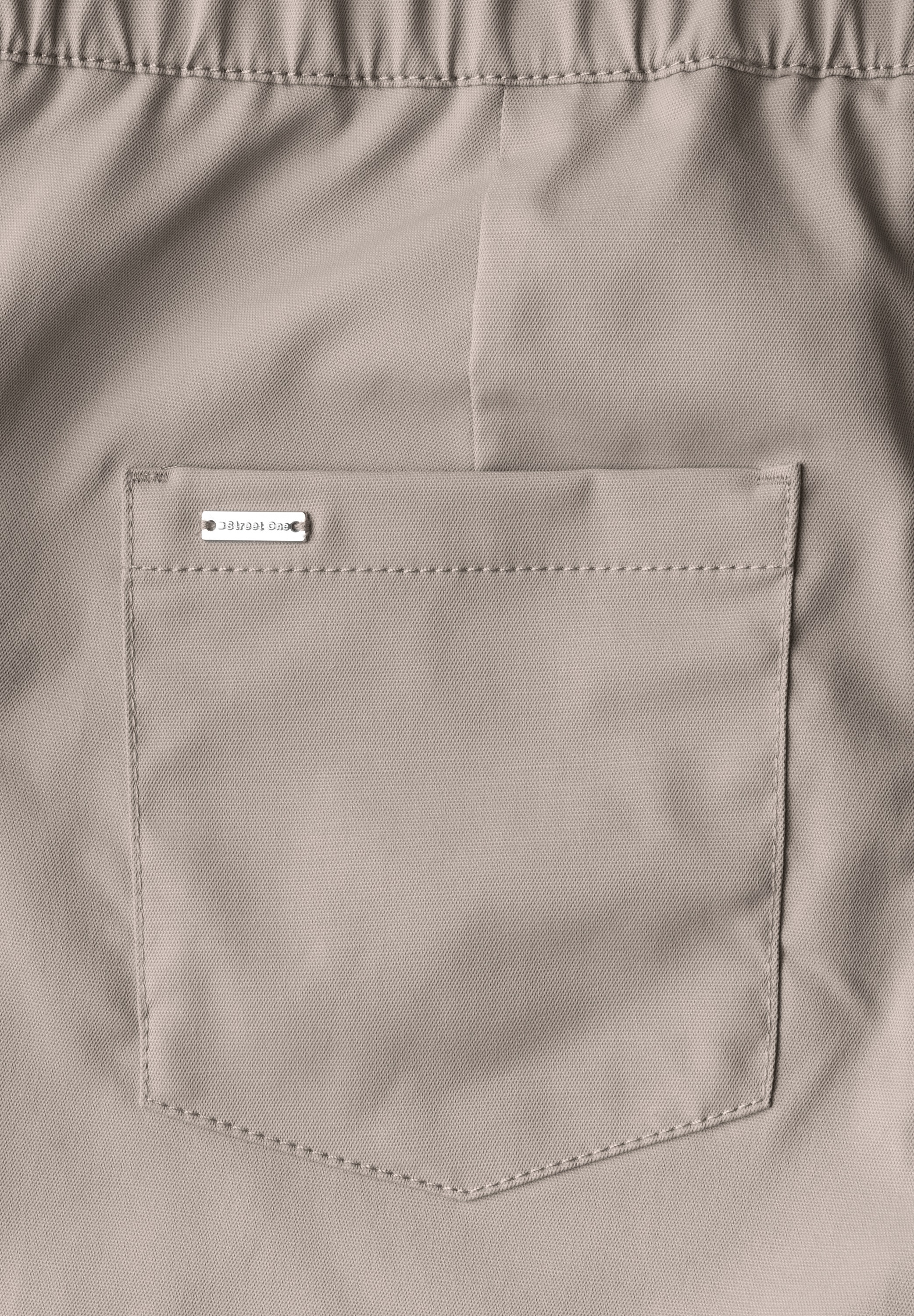 STREET ONE Stoffhose, High Waist