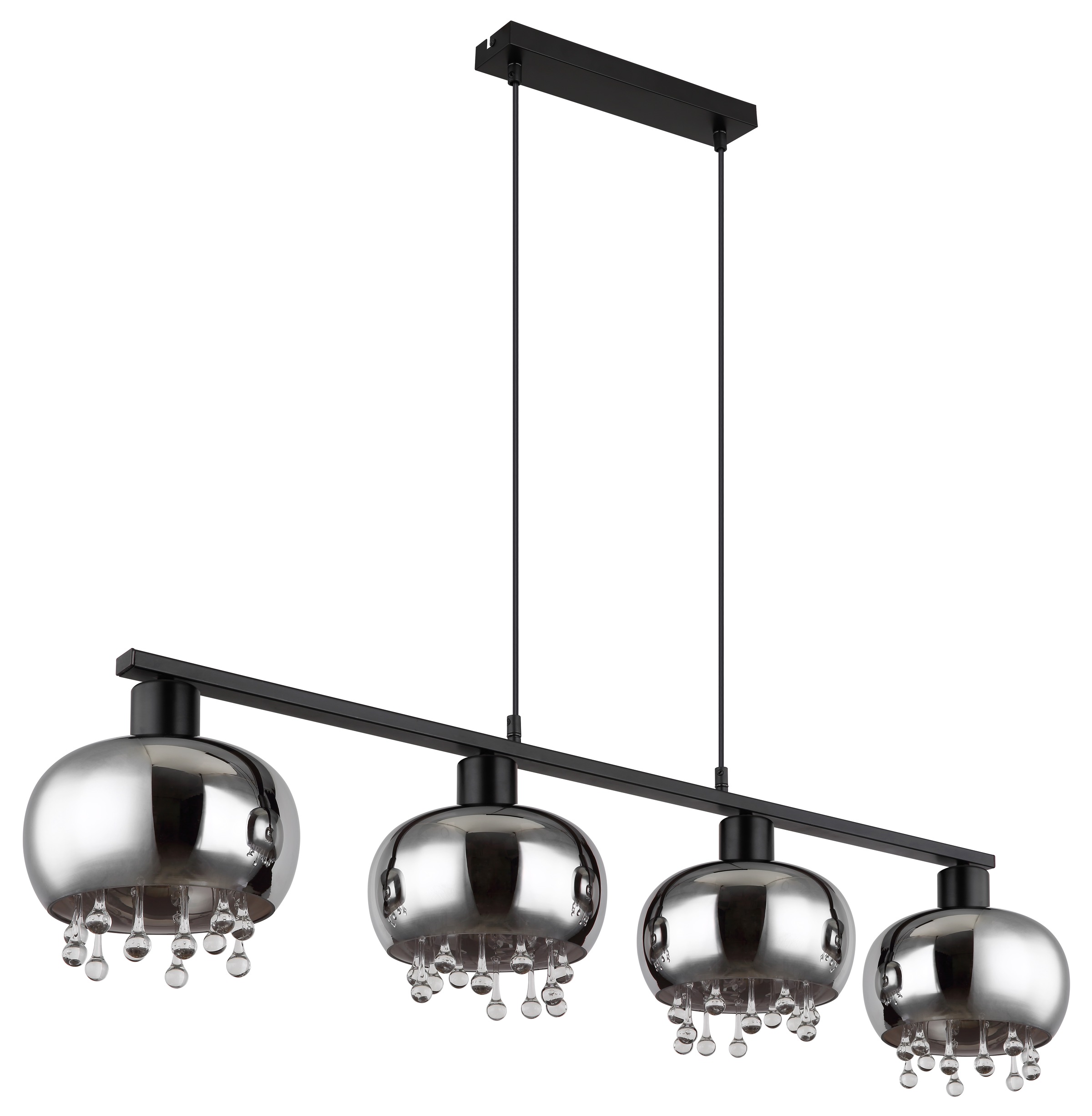GLOBO LIGHTING Hängeleuchte »CORRY«, Leuchtmittel E27 | ohne Leuchtmittel, Hängelampe/Pendelleuchte/Esszimmer/Wohnzimmer/Esstisch
