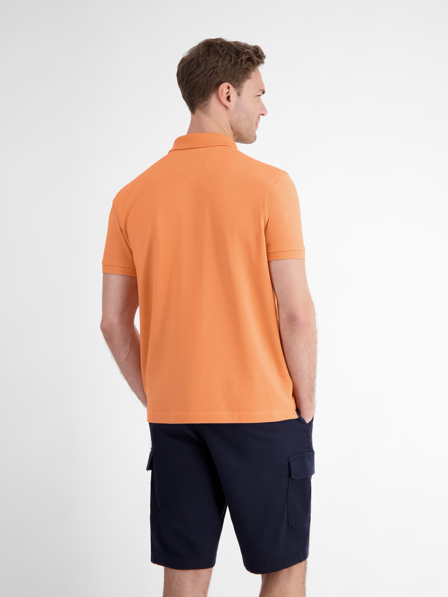 LERROS Poloshirt "LERROS Basic Poloshirt für Herren, unifarben" günstig online kaufen