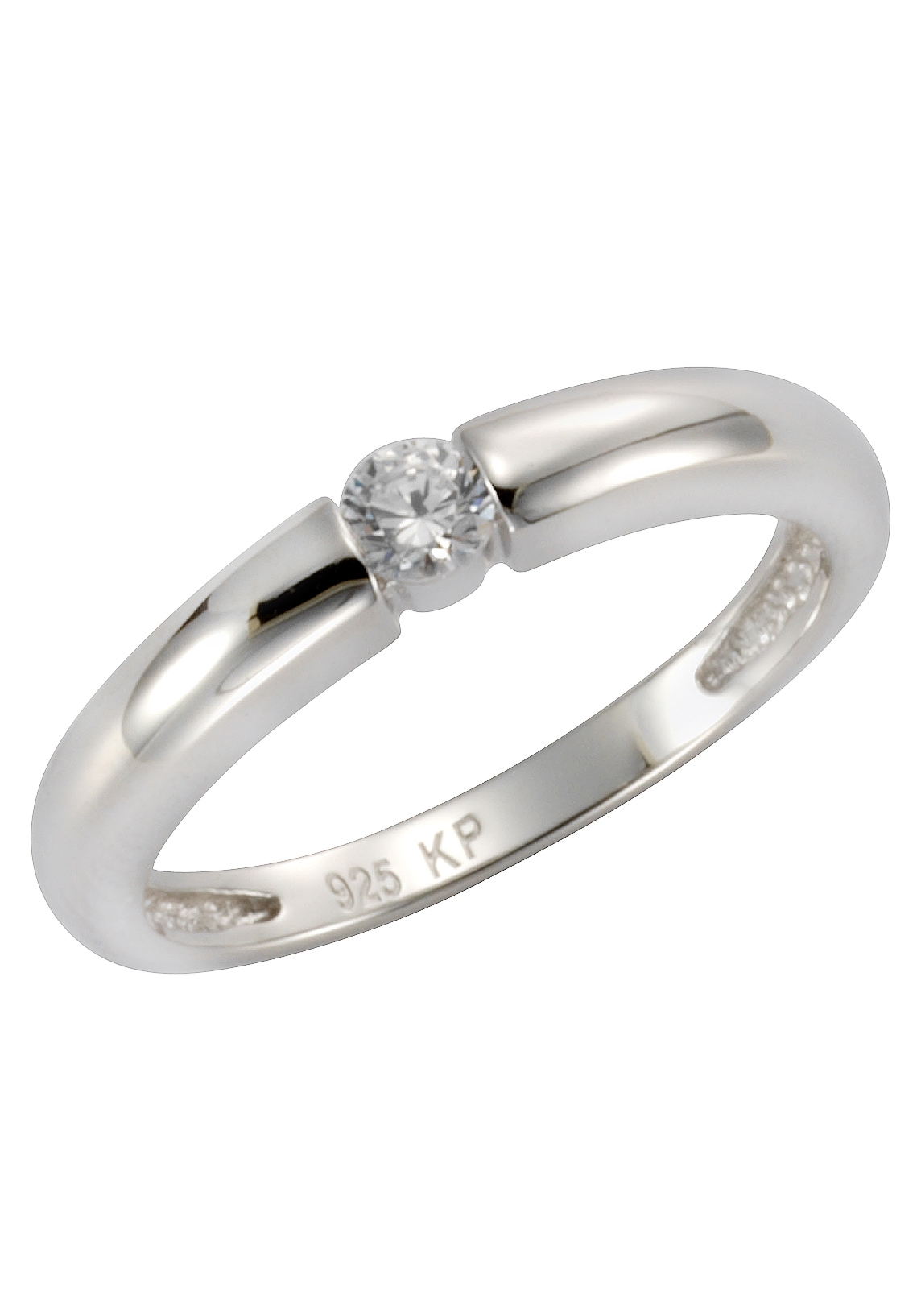 Fingerring »Schmuck Geschenk Silber 925 Damenring Verlobungsring Solitär«, mit...