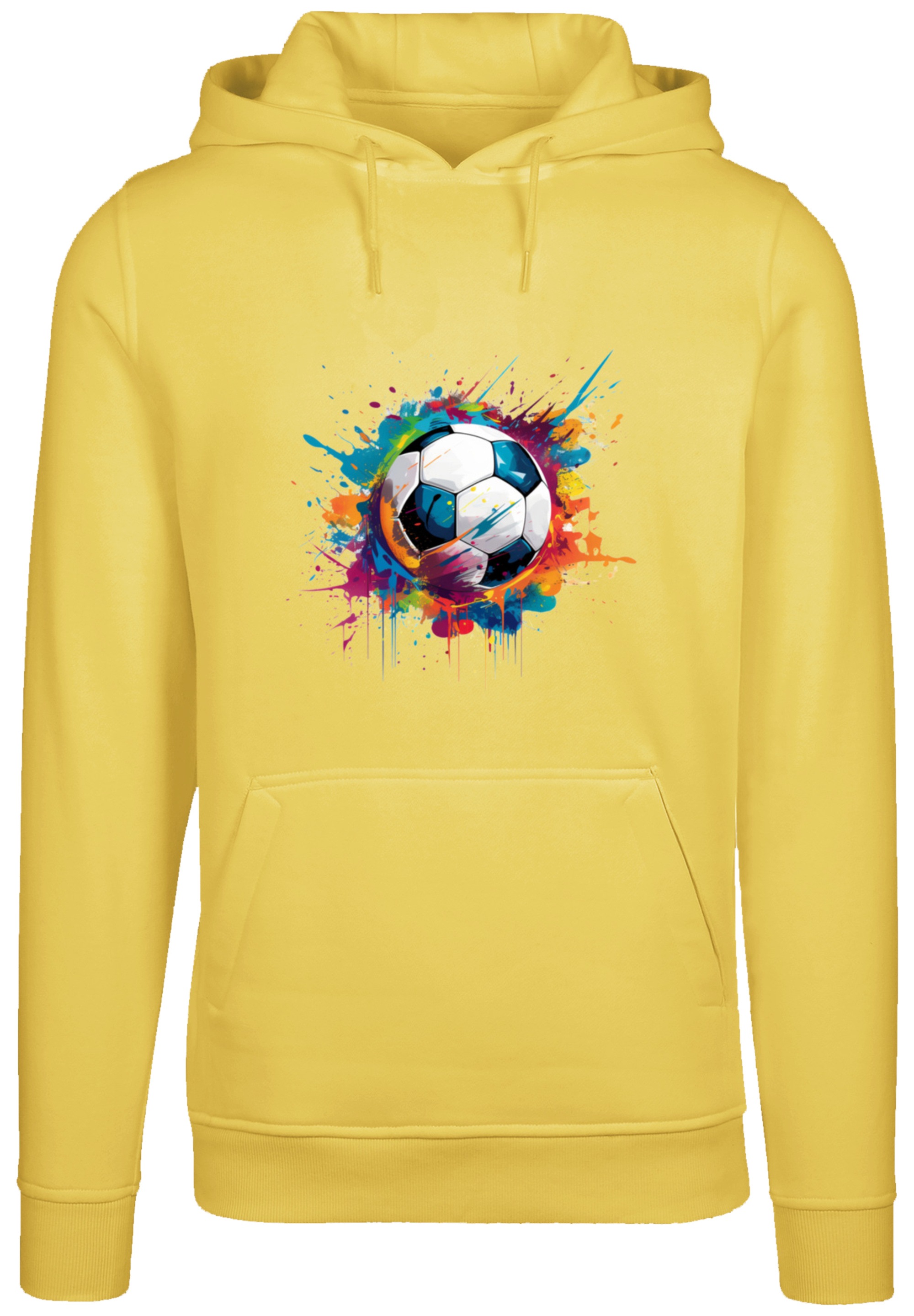 F4NT4STIC Kapuzenpullover »Bunte Fußball Grafik« Premium Qualität