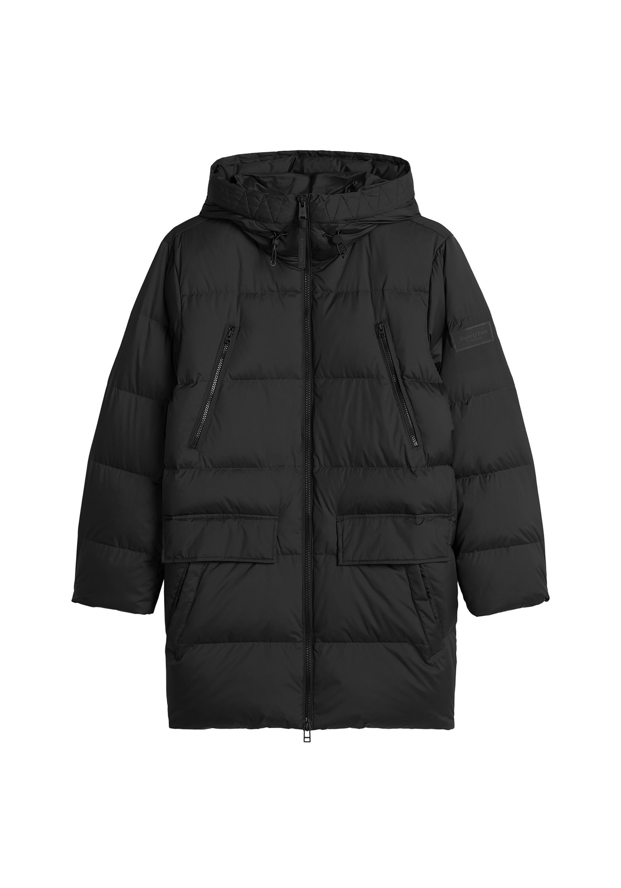 Marc OPolo Steppjacke "Steppjacke Woven Ourdoor Jacket - Long Puffer Jacket 1er Pack" 1 Stk. tlg.