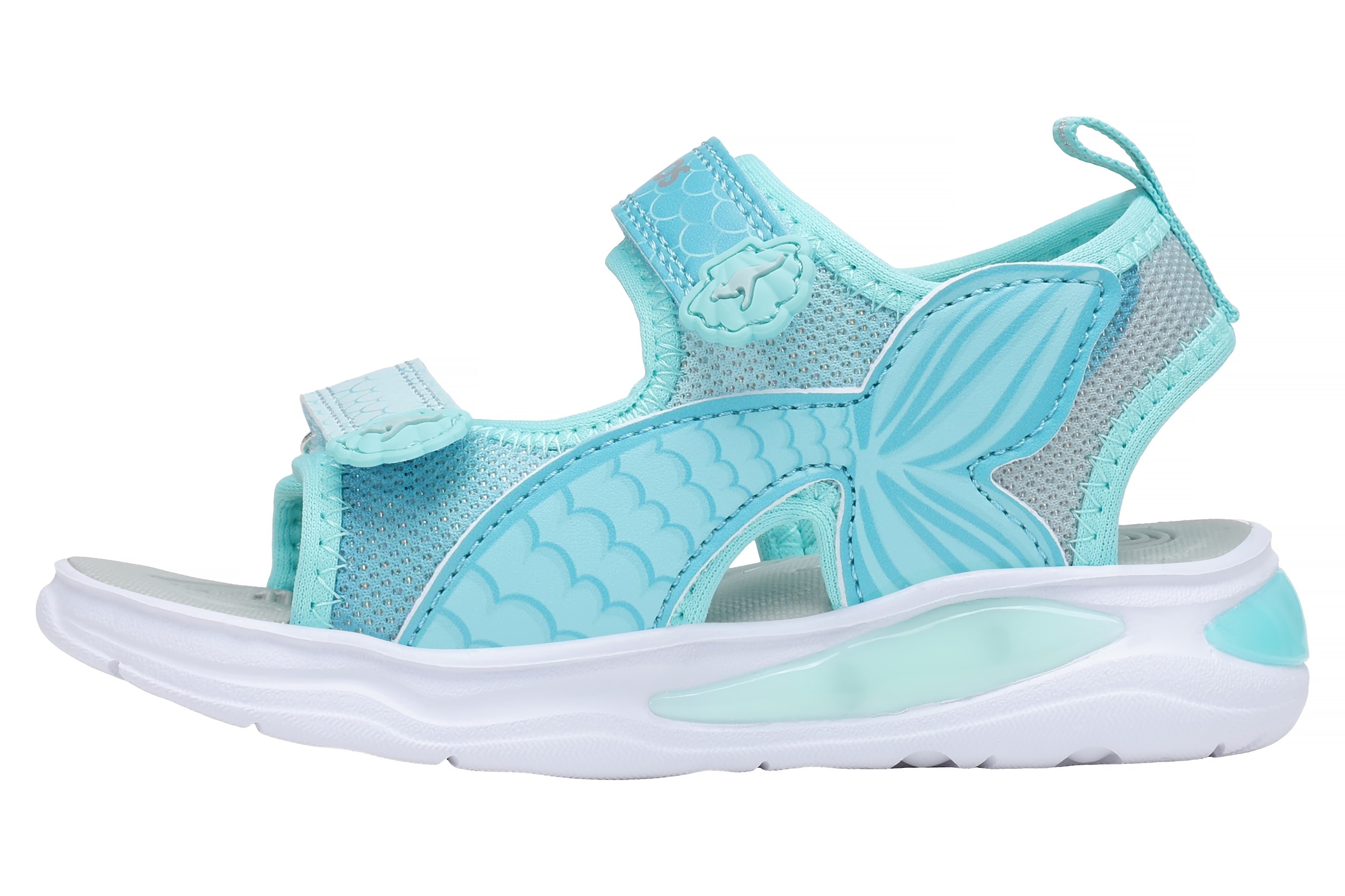 KangaROOS Sandale »K-SLS ARIEL«  mit Blinkfunktion, sportlicher Stil, mit Gummilaufsohle