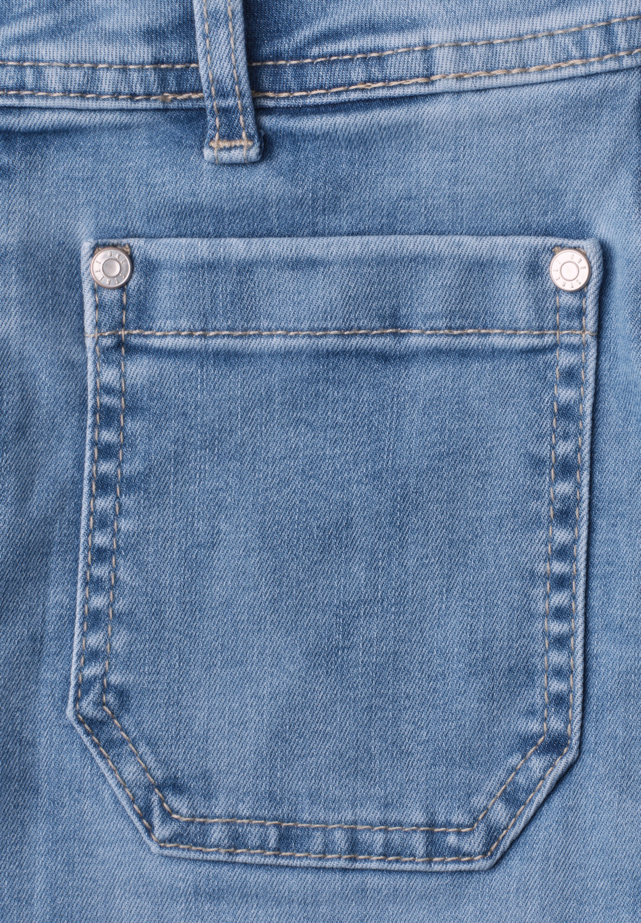 STREET ONE Slim-fit-Jeans High Waist