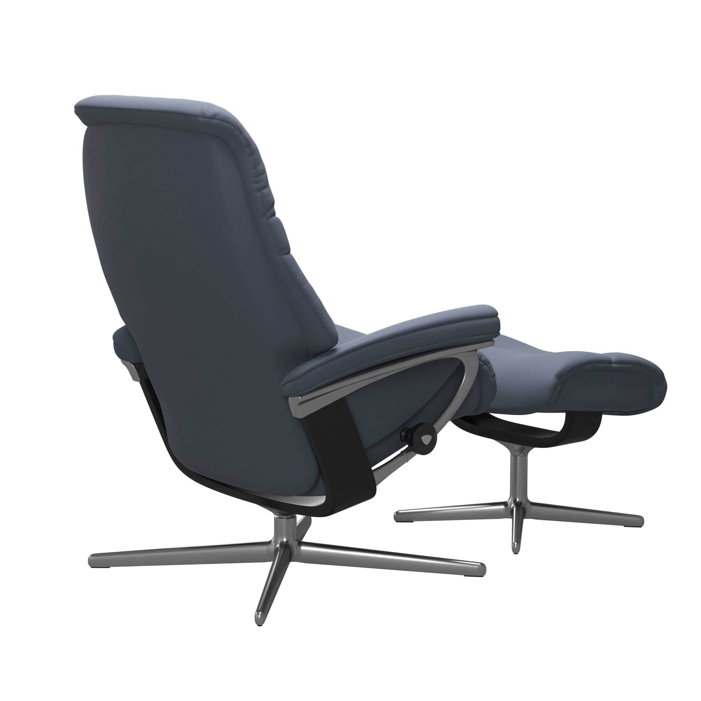 Stressless® Relaxsessel »Sunrise«, mit Cross Base, Größe S, M & L, Holzakzent Schwarz