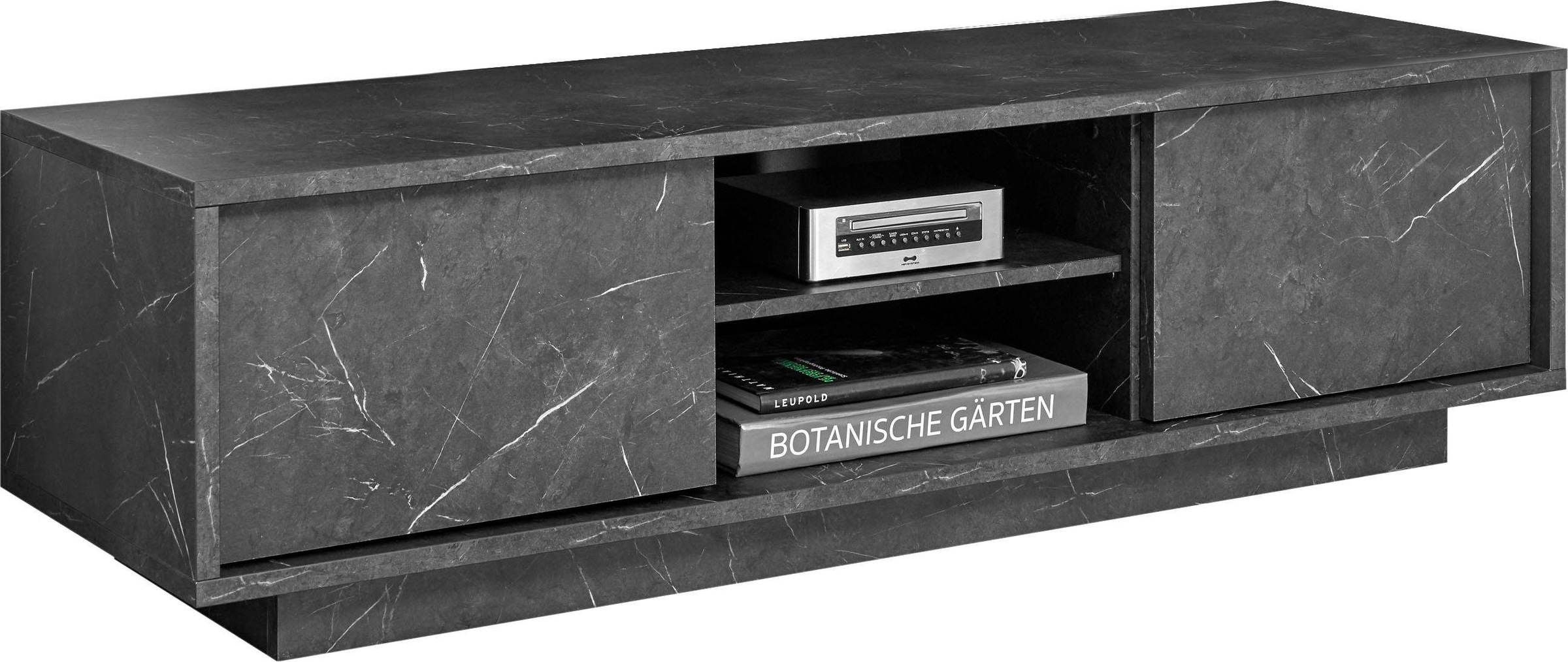 Home affaire Lowboard "Carrara" grifflos günstig online kaufen