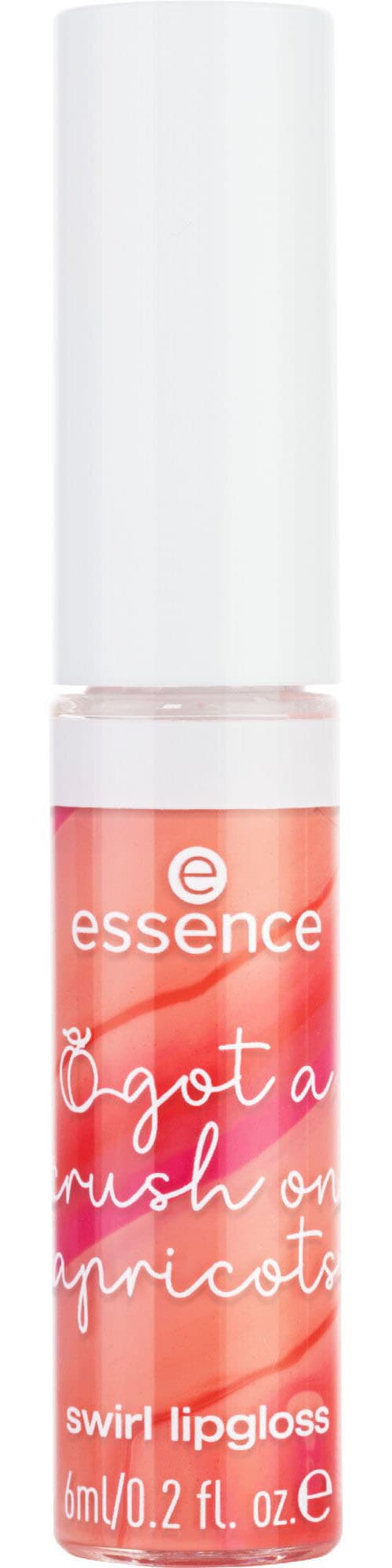 Essence Lipgloss »got a crush on apricots swirl lipgloss«, (Set, 4 tlg.), mit einzigartigen Texturen