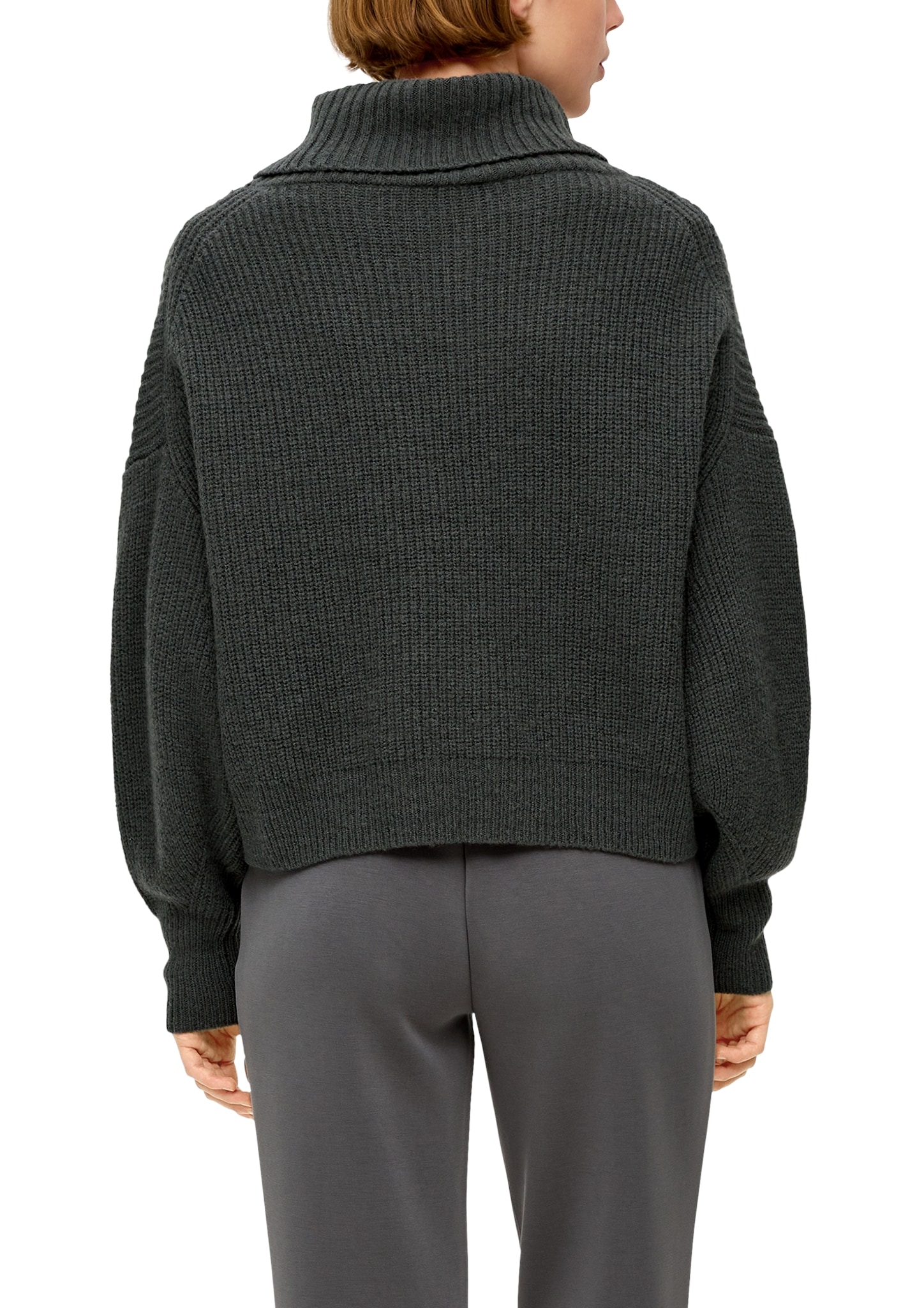 s.Oliver Strickpullover, mit überschnittenen Schultern