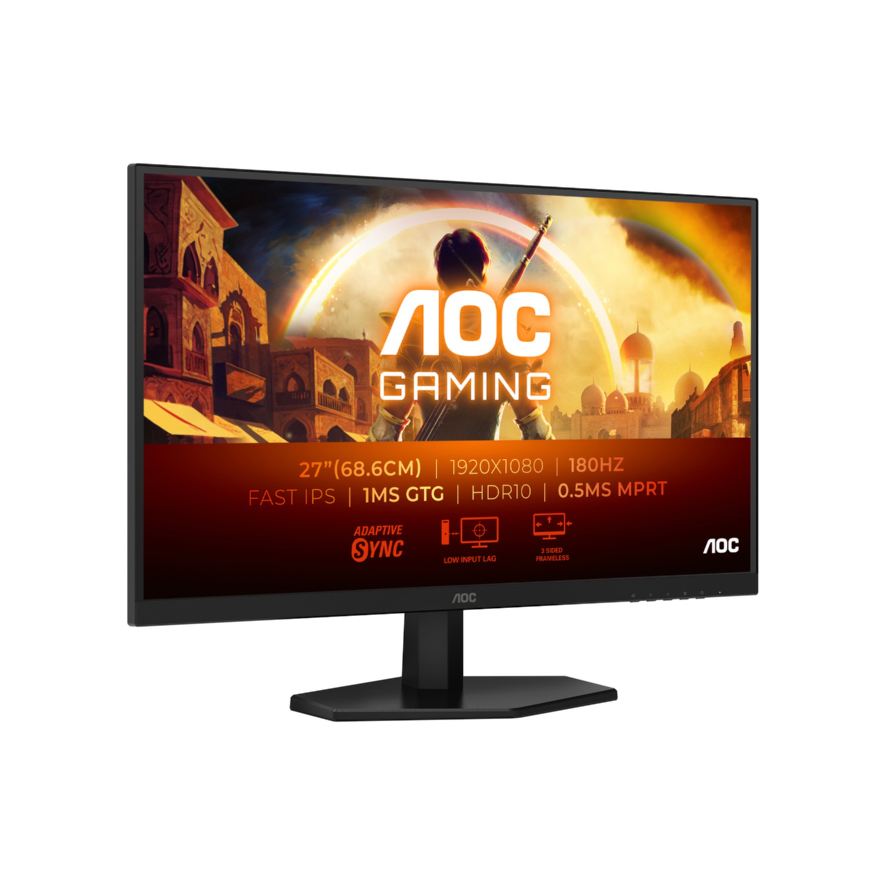 AOC LED-Monitor »27G42E«, 69 cm/27 Zoll, 1920 x 1080 px, Full HD, 1 ms Reaktionszeit, 180 Hz