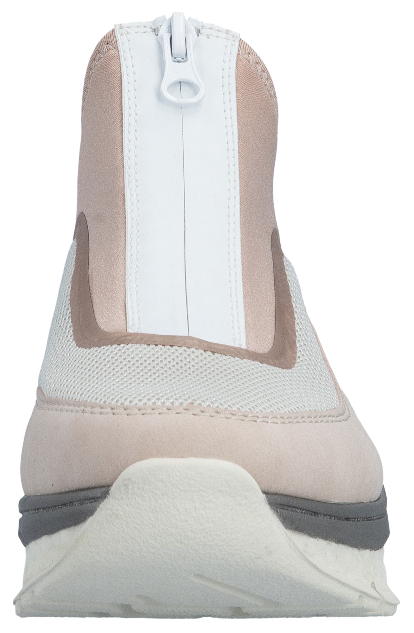 Rieker Schlupfboots  , Keilabsatz, Freizeitschuh, High Top-Sneaker, Reißverschluss