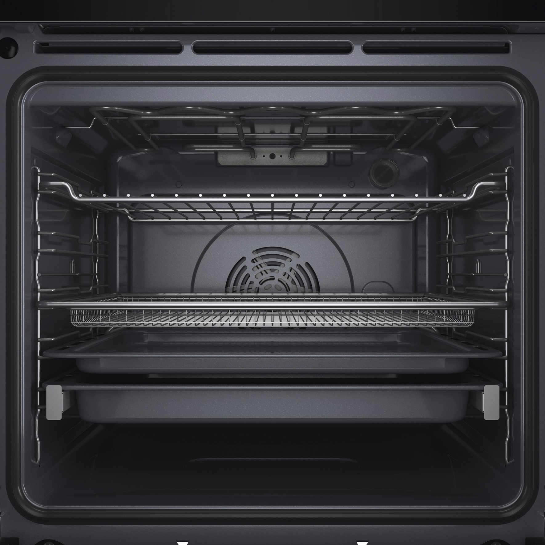 BAUKNECHT Backofen-Set »BAKO 900 Airfry« mit Teilauszug Set, 2 Stk. tlg. AirFry-Funktion – die gesündere Alternative zur Fritteuse