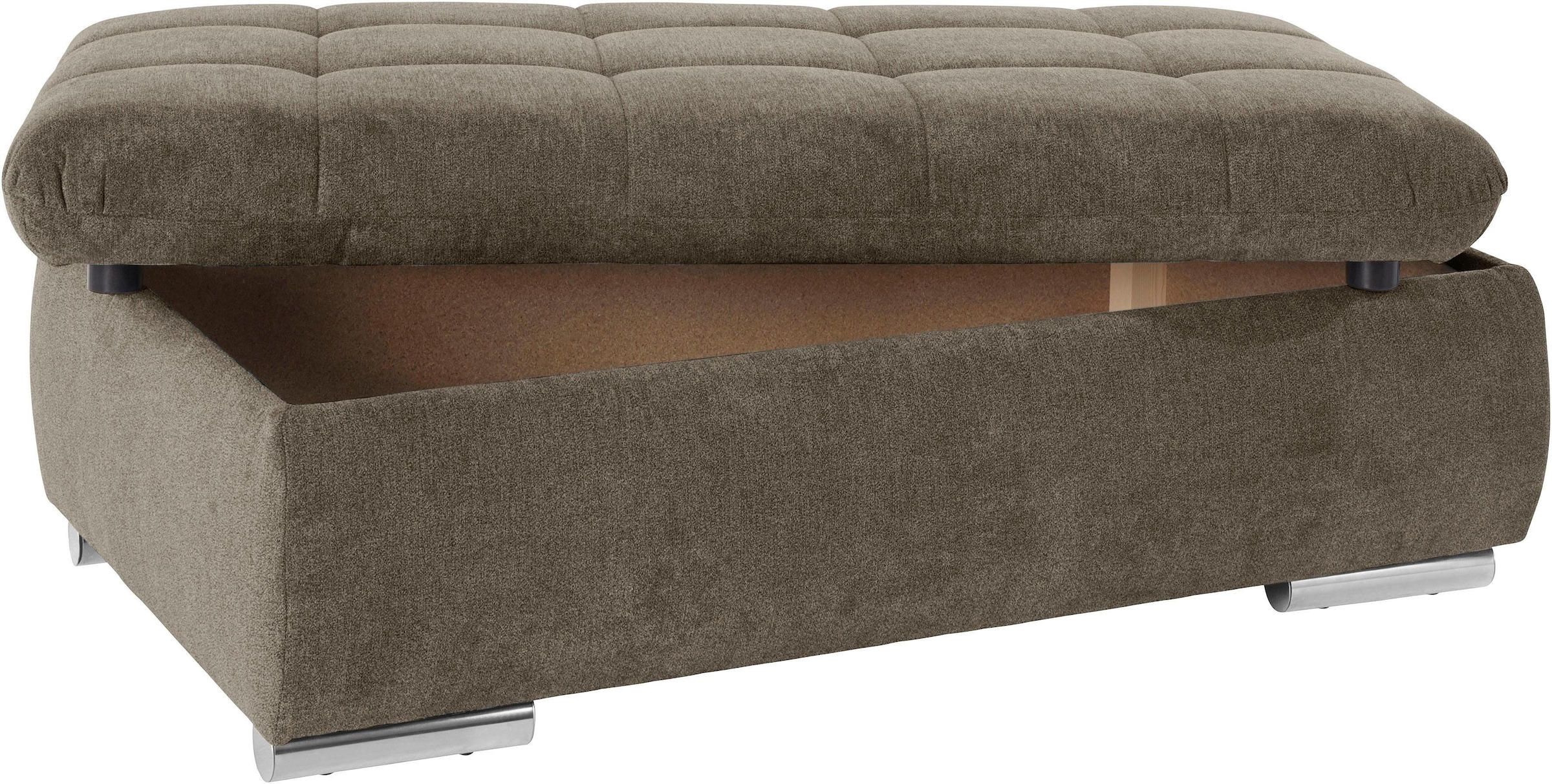 DOMO collection Hocker »Mona«, mit Stauraumfach