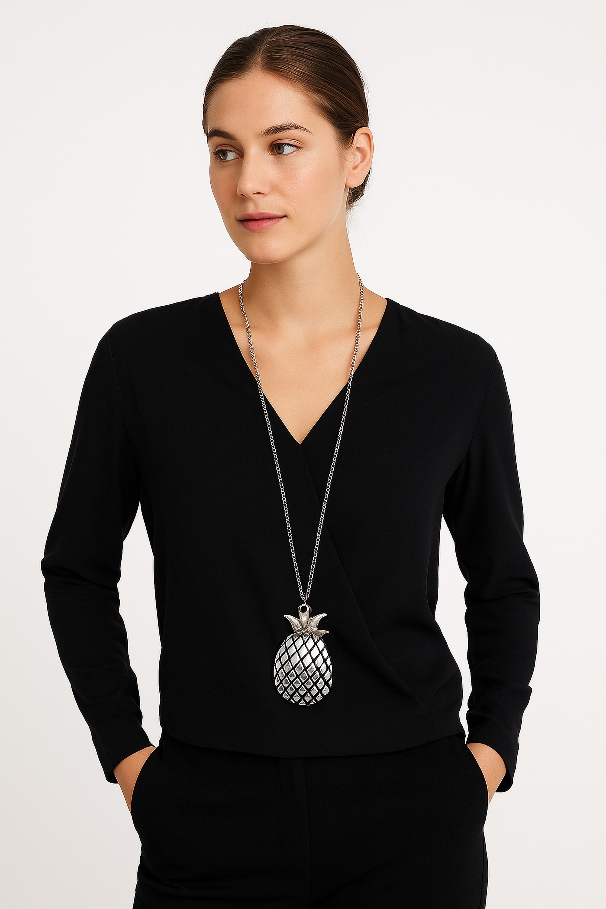 COLLEZIONE ALESSANDRO Lange Kette »Pineapple« mit XL Ananas Anhänger