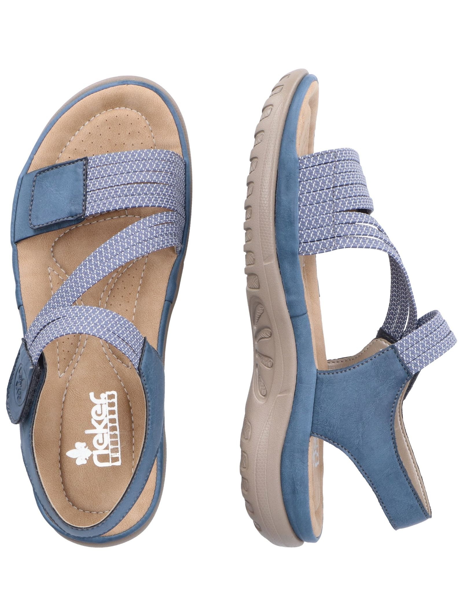 Rieker Riemchensandale »Rieker Sandalen Lederimitat«
