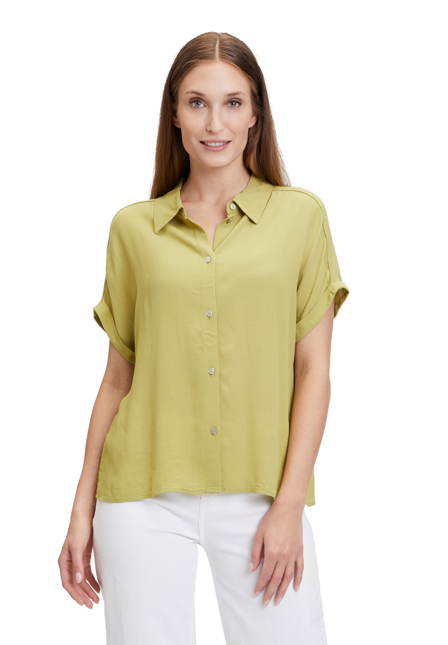 Cartoon Schlupfbluse "Cartoon Damen Oversize-Bluse mit Kragen" günstig online kaufen