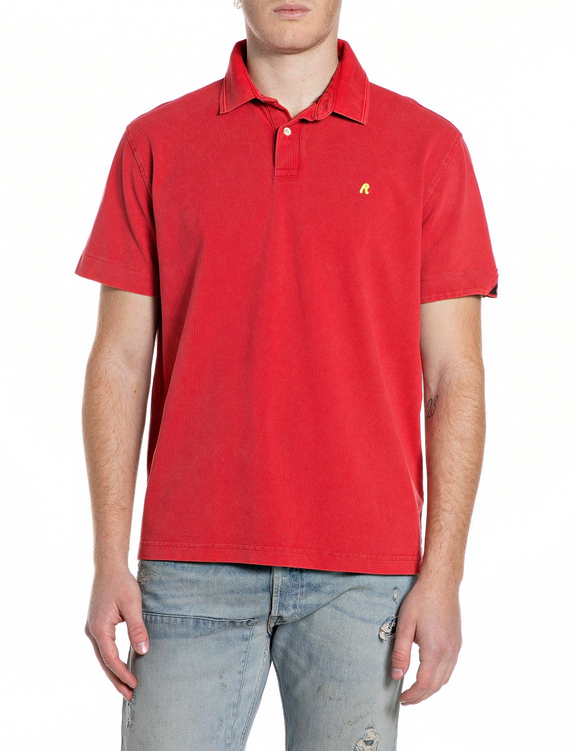 Replay Poloshirt aus Baumwollpiqué, Regular Fit günstig online kaufen