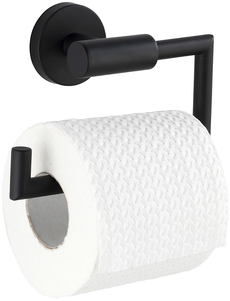 WENKO Toilettenpapierhalter »Modell Bosio«, inkl. Power-Loc® Kleber, Edelstahl, Befestigen ohne Bohren