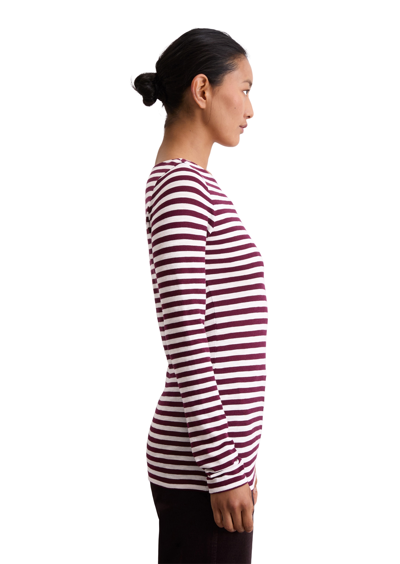 Marc O'Polo Langarmshirt »aus Slubjersey«