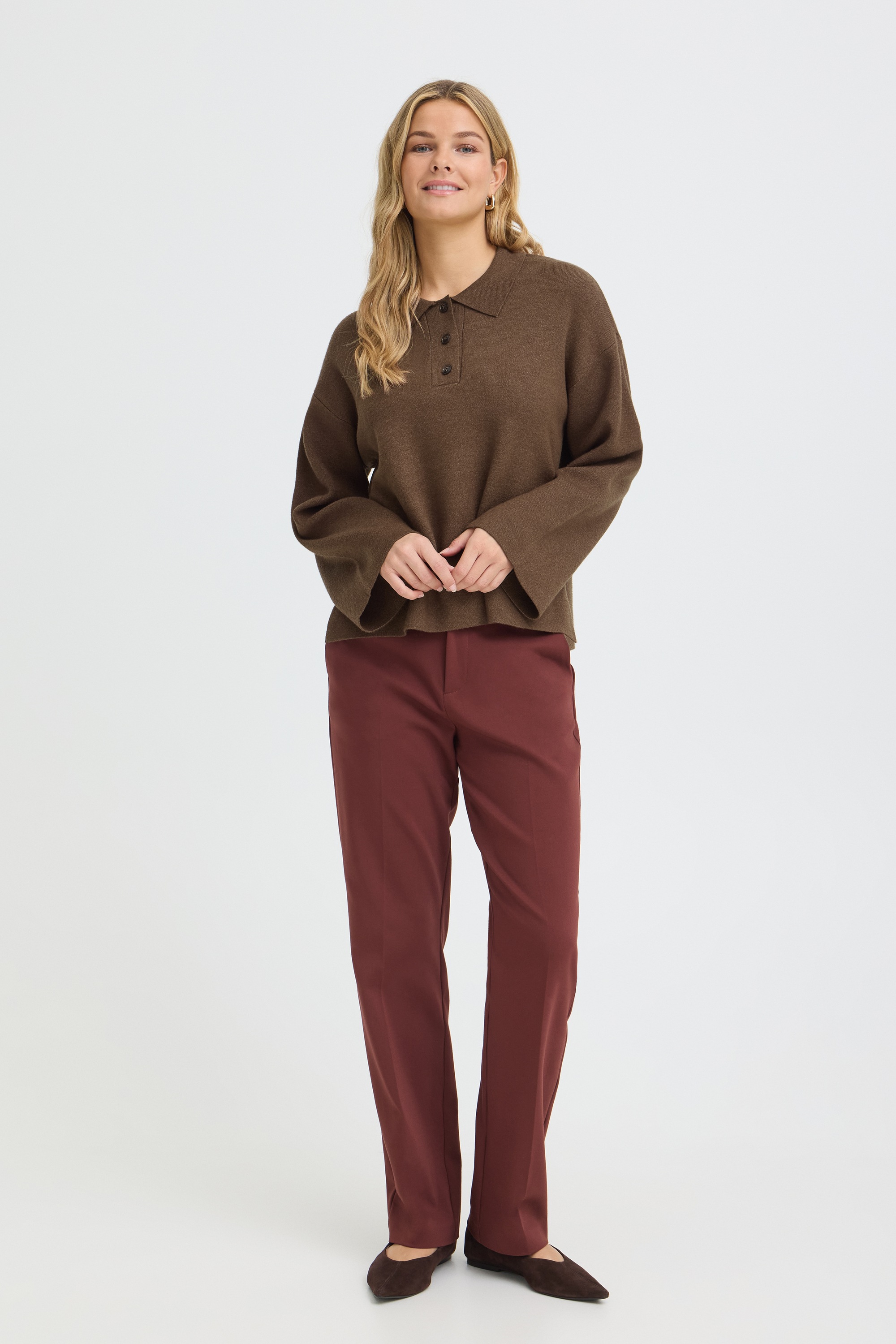 fransa Strickpullover »Damen Langarm FRVIOLETA«