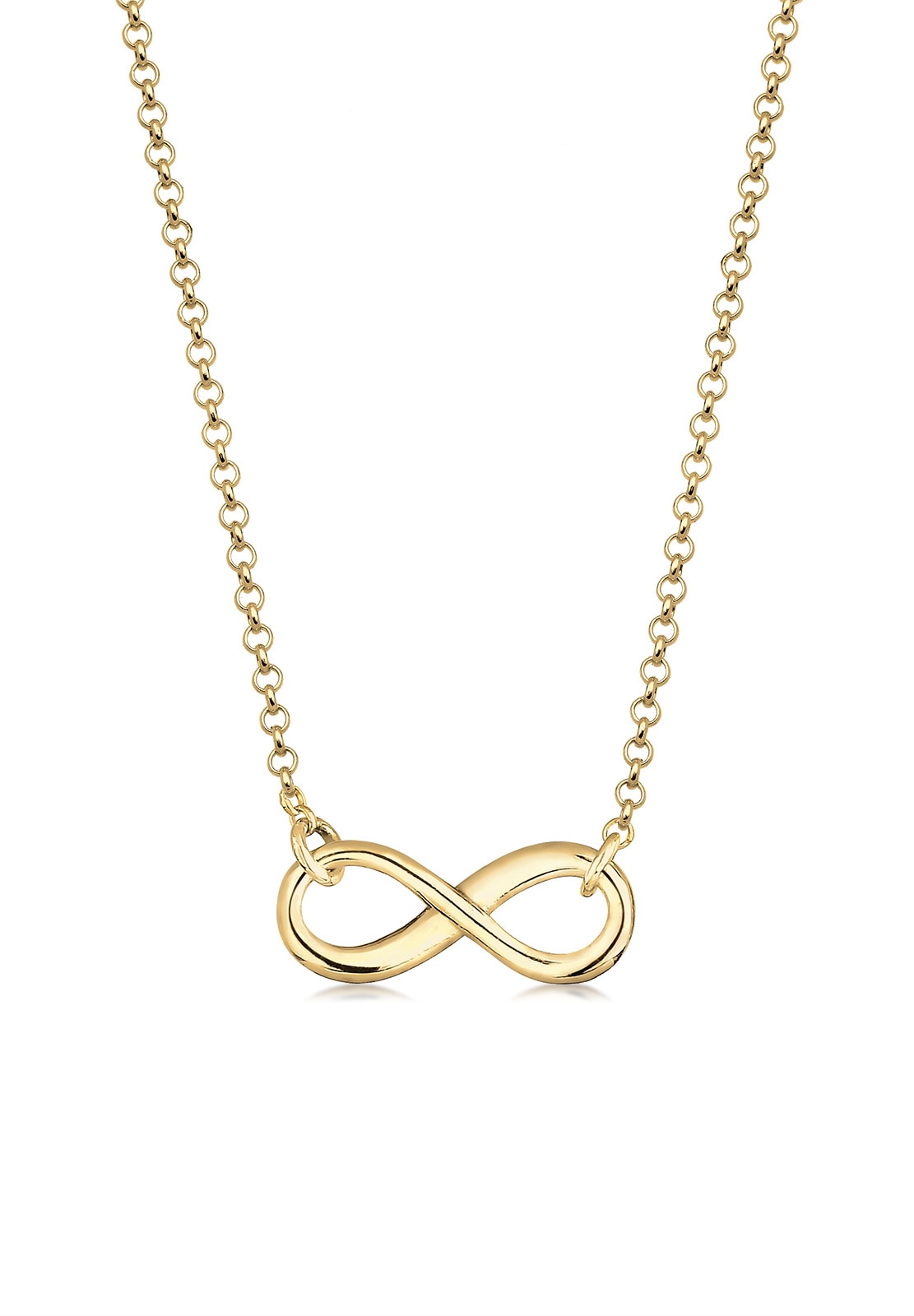 Elli Premium Kette mit Anhänger Unendlichkeit | »Infinity Gelbgold« 375 kaufen BAUR Symbol