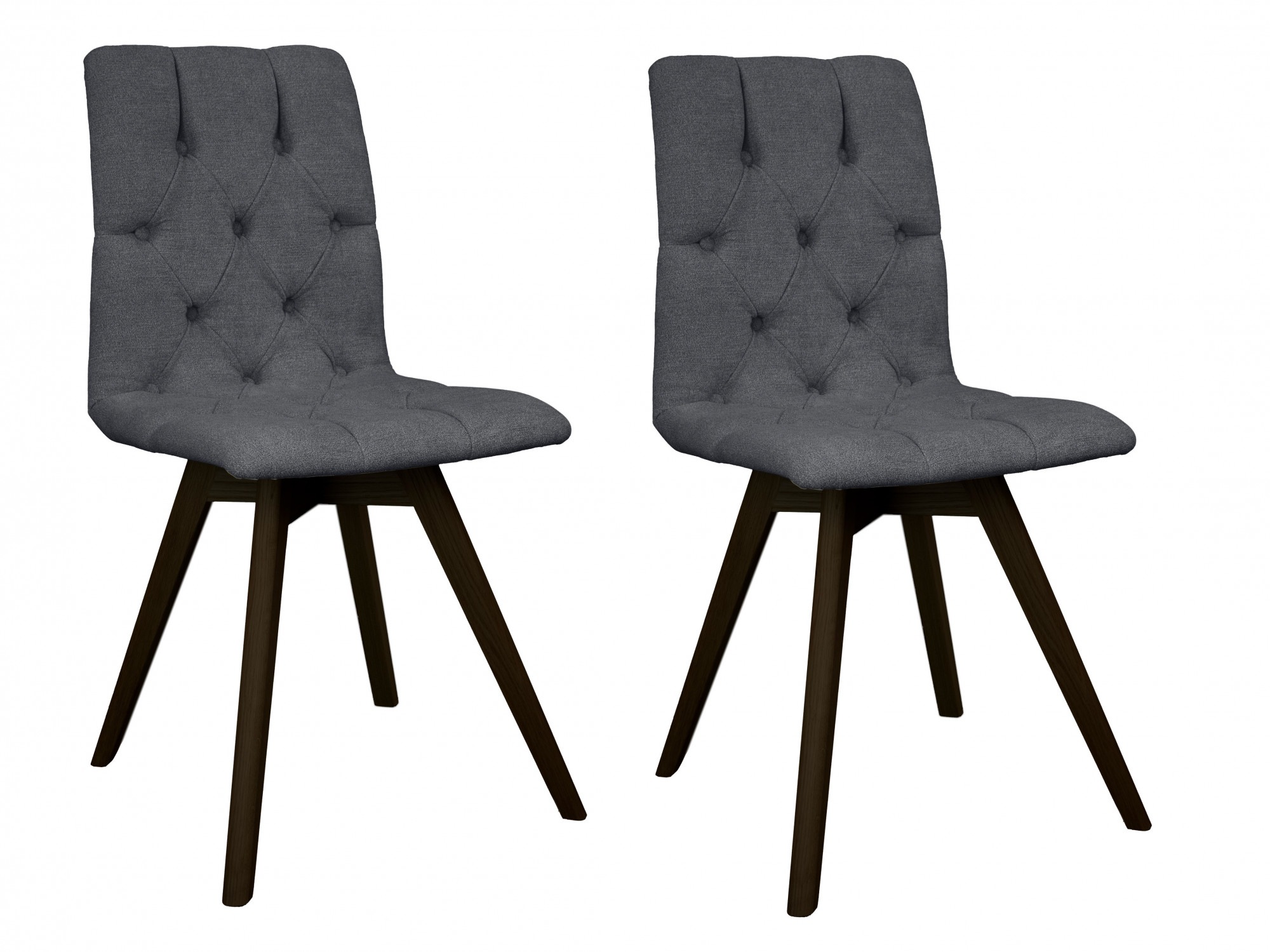 andas Esszimmerstuhl "Rania", (Set), 2 St., Microfaser, mit Massivholzbeine günstig online kaufen
