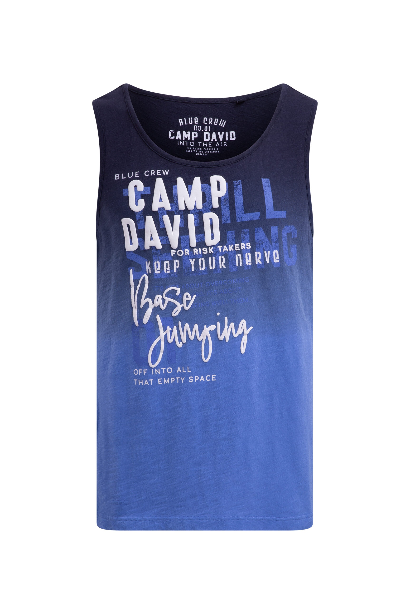 CAMP DAVID Tanktop aus Baumwolle