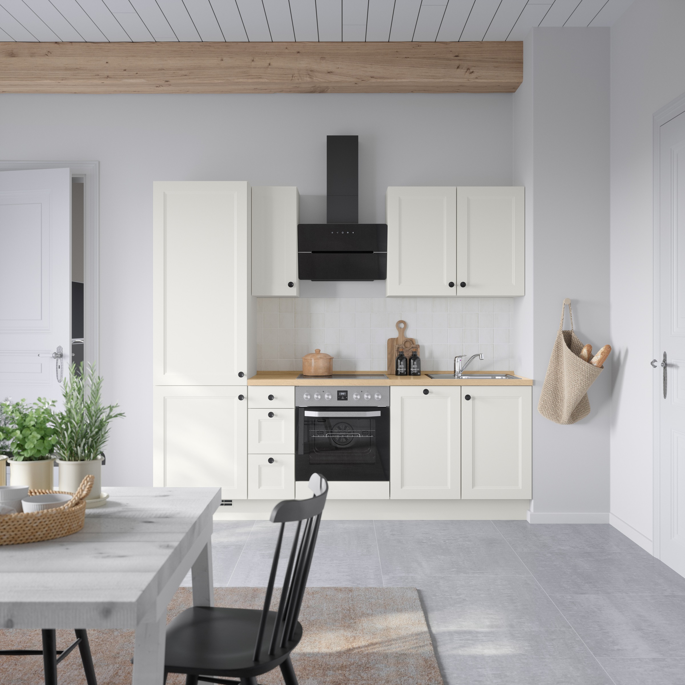 nobilia® Küchenzeile »"Cascada II"«, vormontiert, Breite 240 cm, Ausrichtung wählbar, wahlw. mit E-Geräten