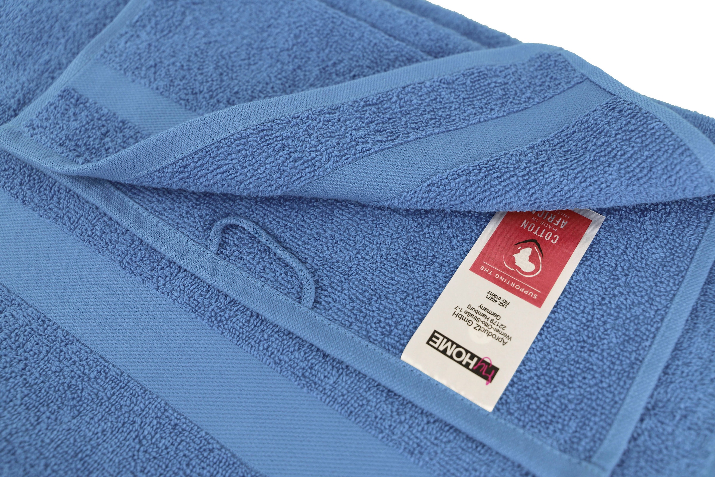 Baumwolle Set Handtuch | tlg., Walkfrottier, mit einfarbiges 6 100% auf my BAUR »Nela«, aus home Rechnung Handtuch-Set Set, Bordüre,