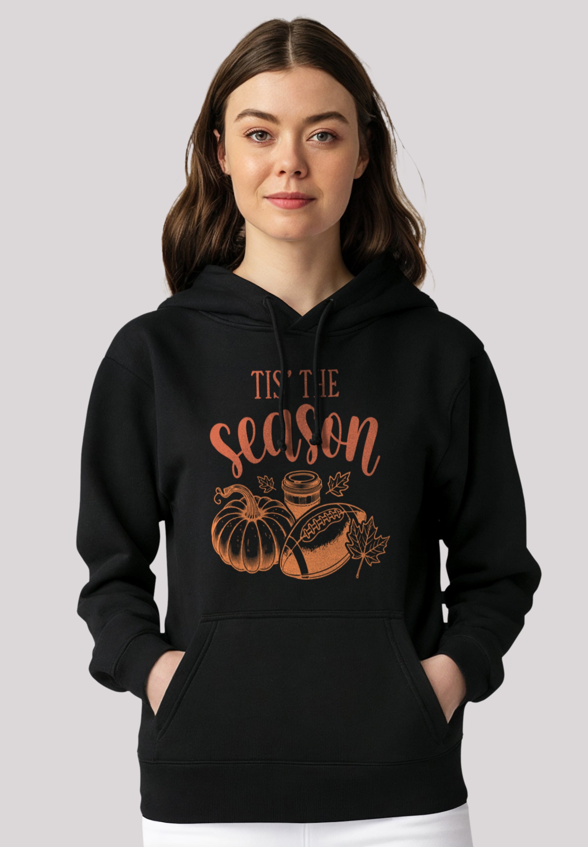 F4NT4STIC Kapuzenpullover "Fall pumpkin coffe football its the Season", Pre günstig online kaufen