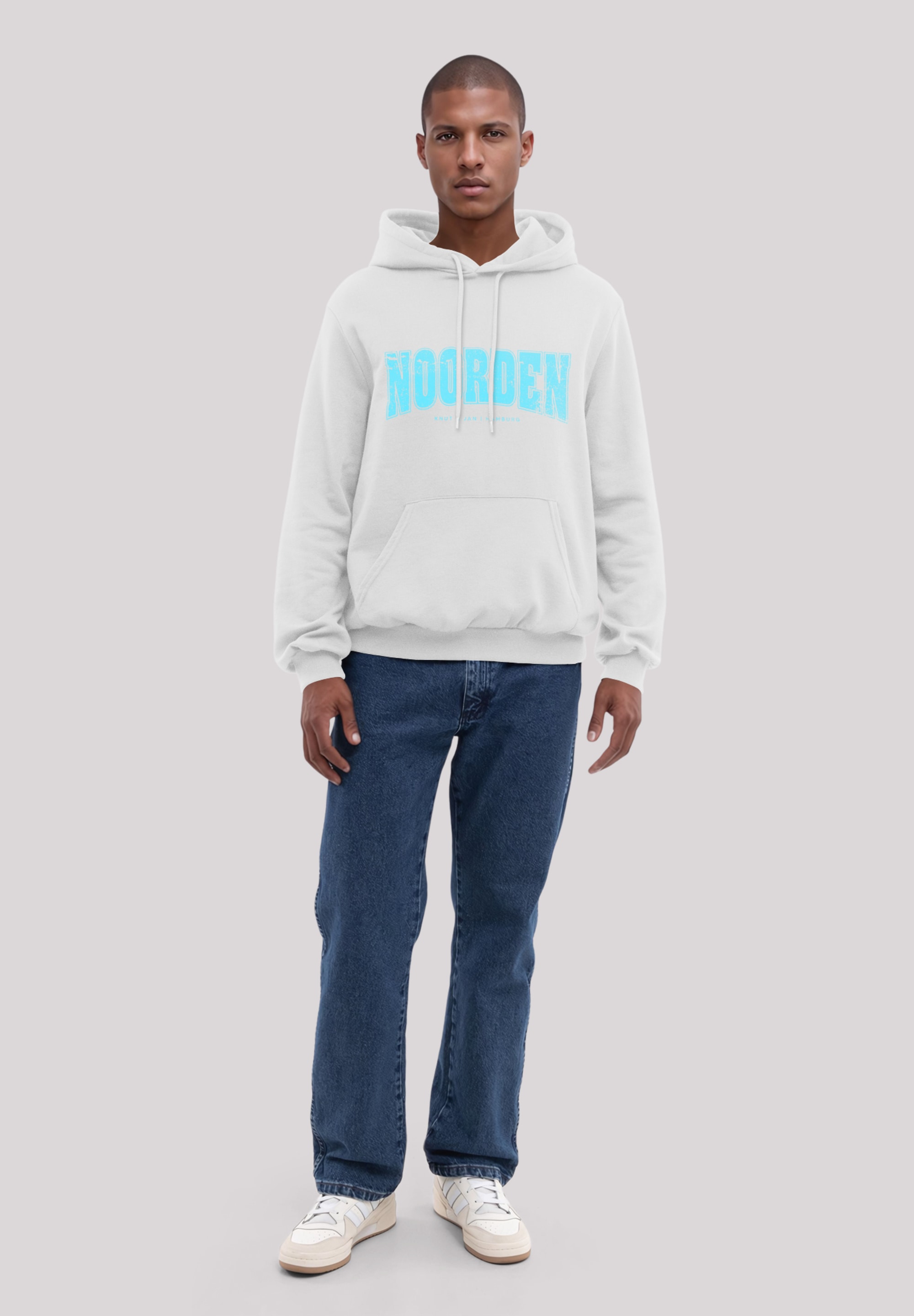 F4NT4STIC Kapuzenpullover »Knut & Jan Hamburg Noorden Collegiate«, Premium Qualität, Knut & Jan Hamburg