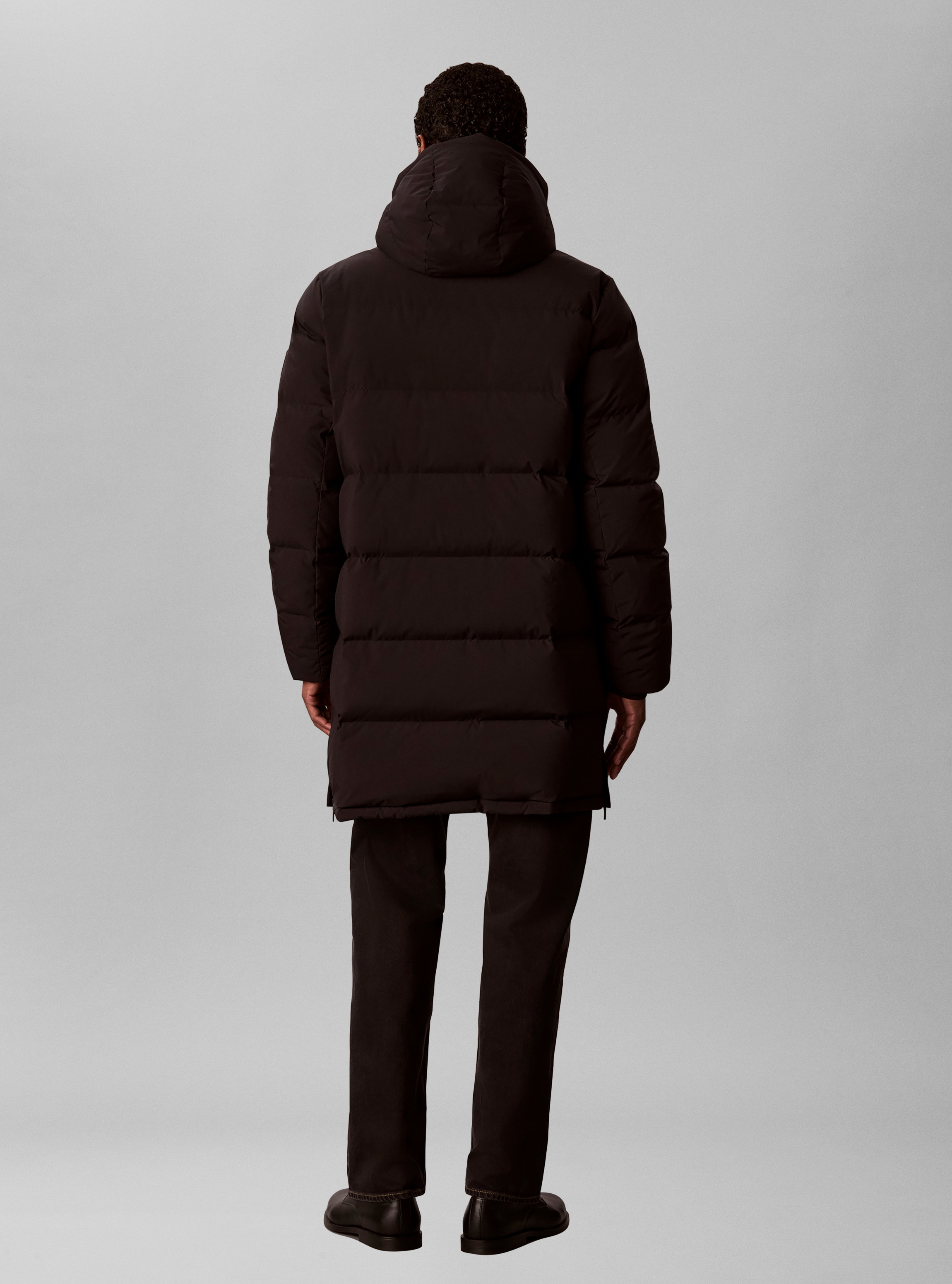 Calvin Klein Steppmantel »LS CLASSIC BONDED DOWN LONG« Regular fit mit Kapuze