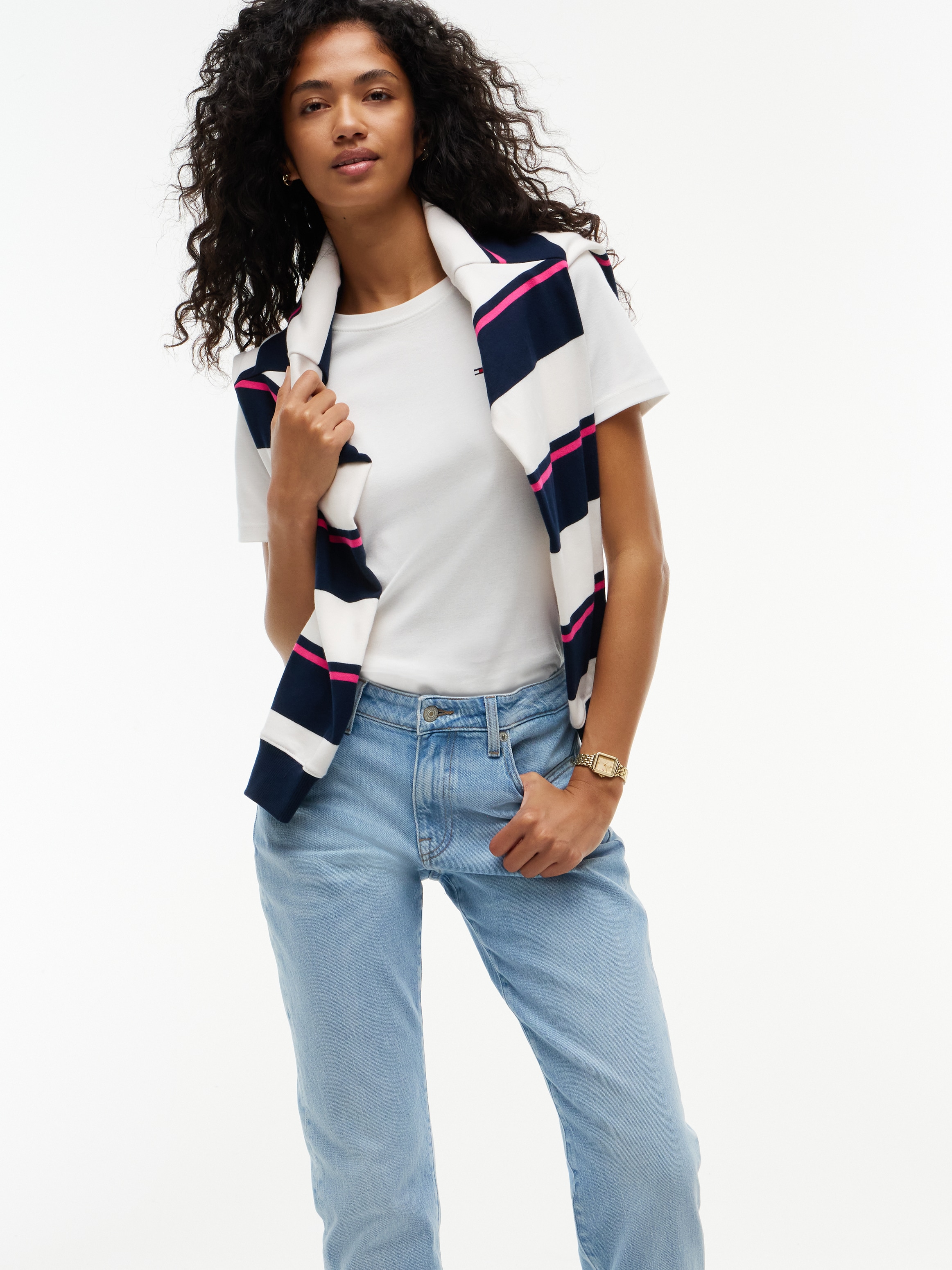 Tommy Jeans Slim-fit-Jeans »MR SLIM« Mid Rise, 5-Pocket-Style