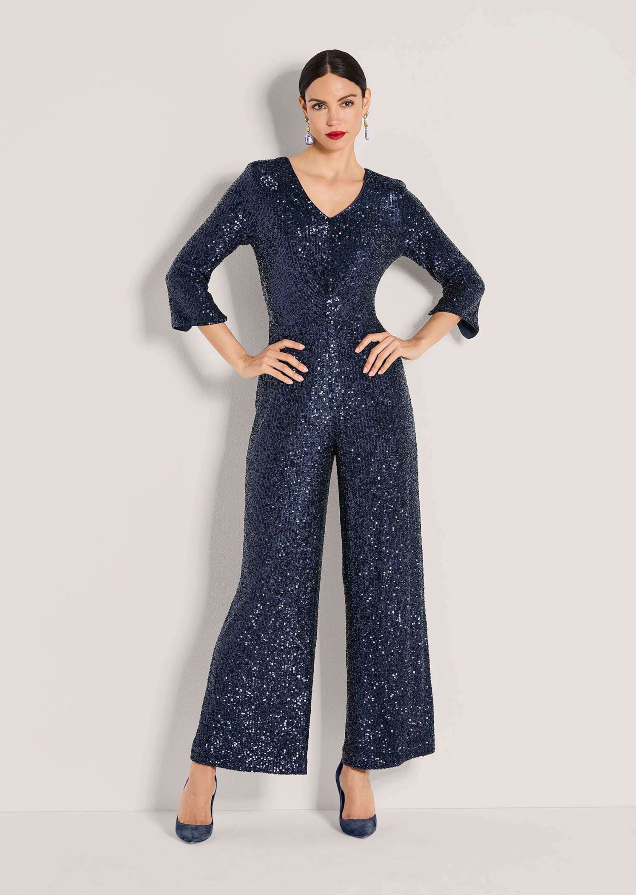 MADELEINE Overall "Jumpsuit Eleganter Pailletten-Einteiler" günstig online kaufen