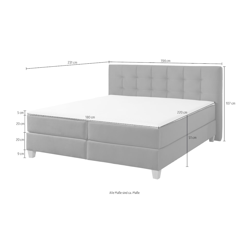 Black Friday Home Affaire Boxspringbett Moulay Inkl Topper In black-friday-home-affaire-boxspringbett-moulay-inkl-topper-in