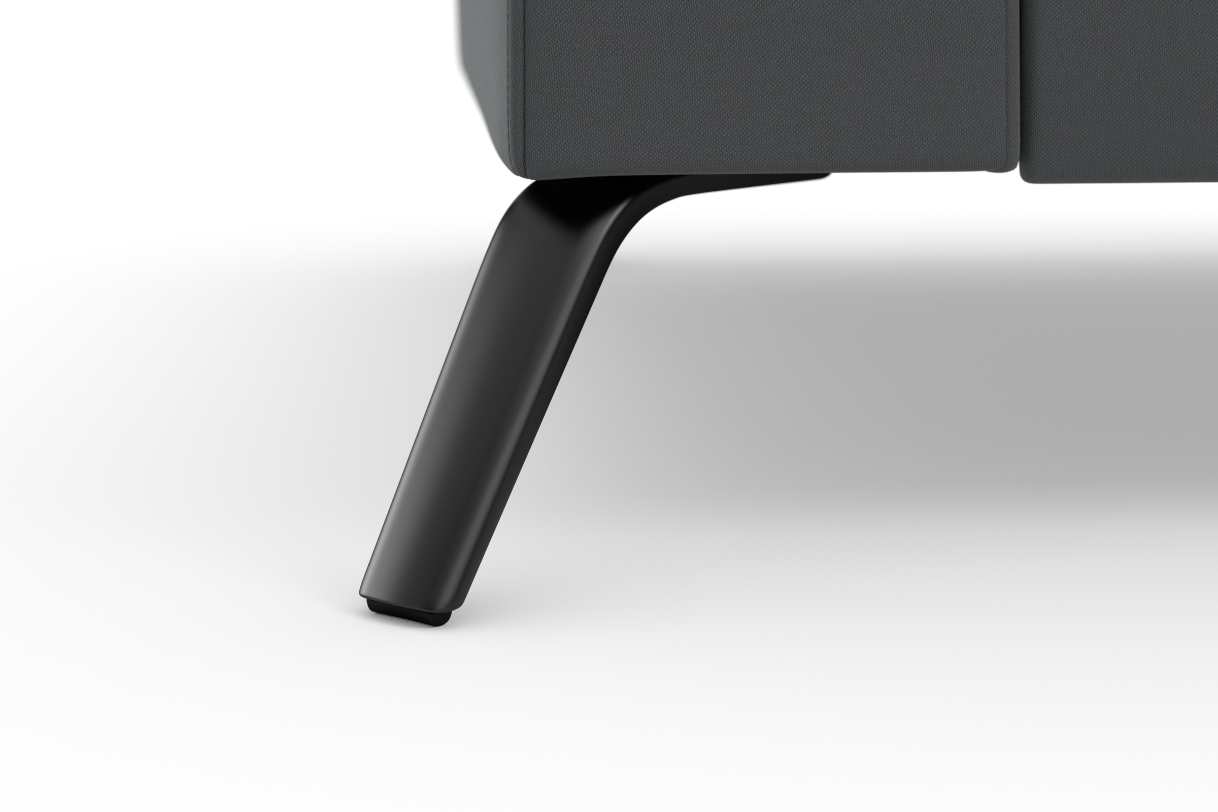 sit&more Ecksofa »Olsen L-Form« inklusive Sitztiefenverstellung, wahlweise mit Bettfunktion, 15cm hoch