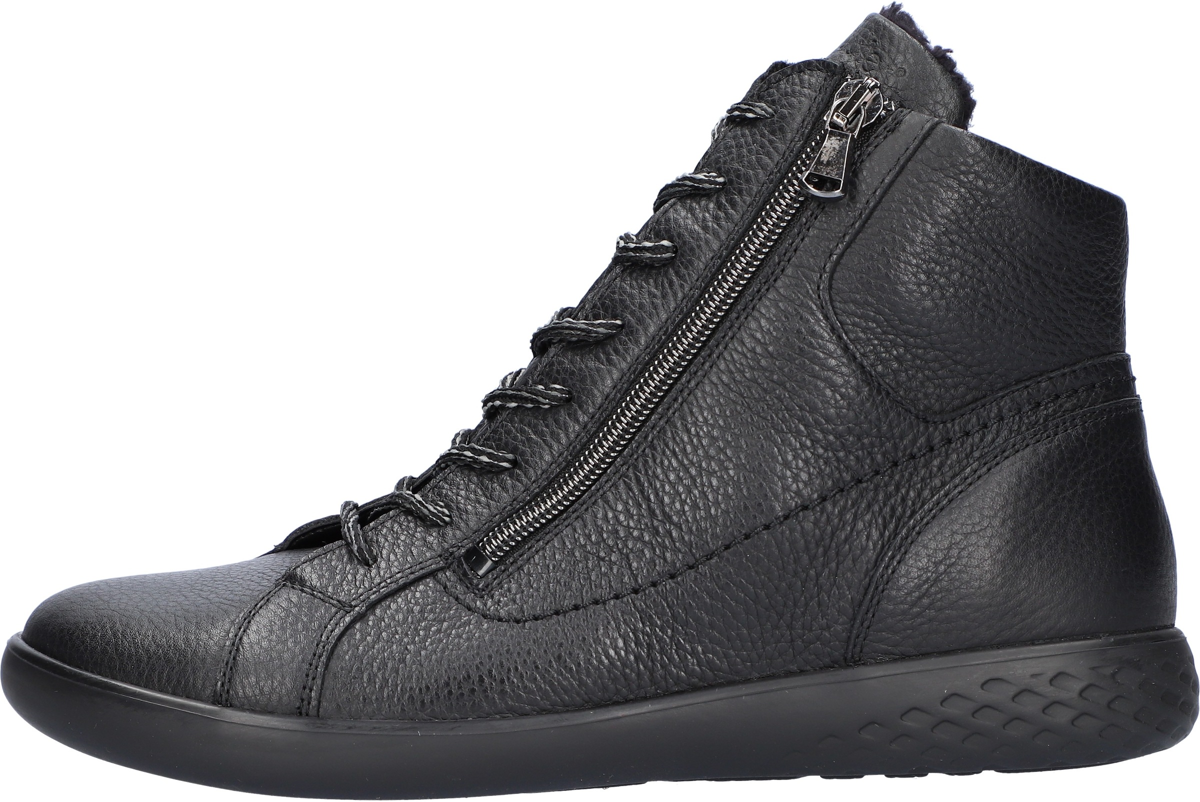 Waldläufer Sneakerboots »H-CLOE«, Schnürboots, Bequemschuh, Reißverschlüsse, in Komfortweite H