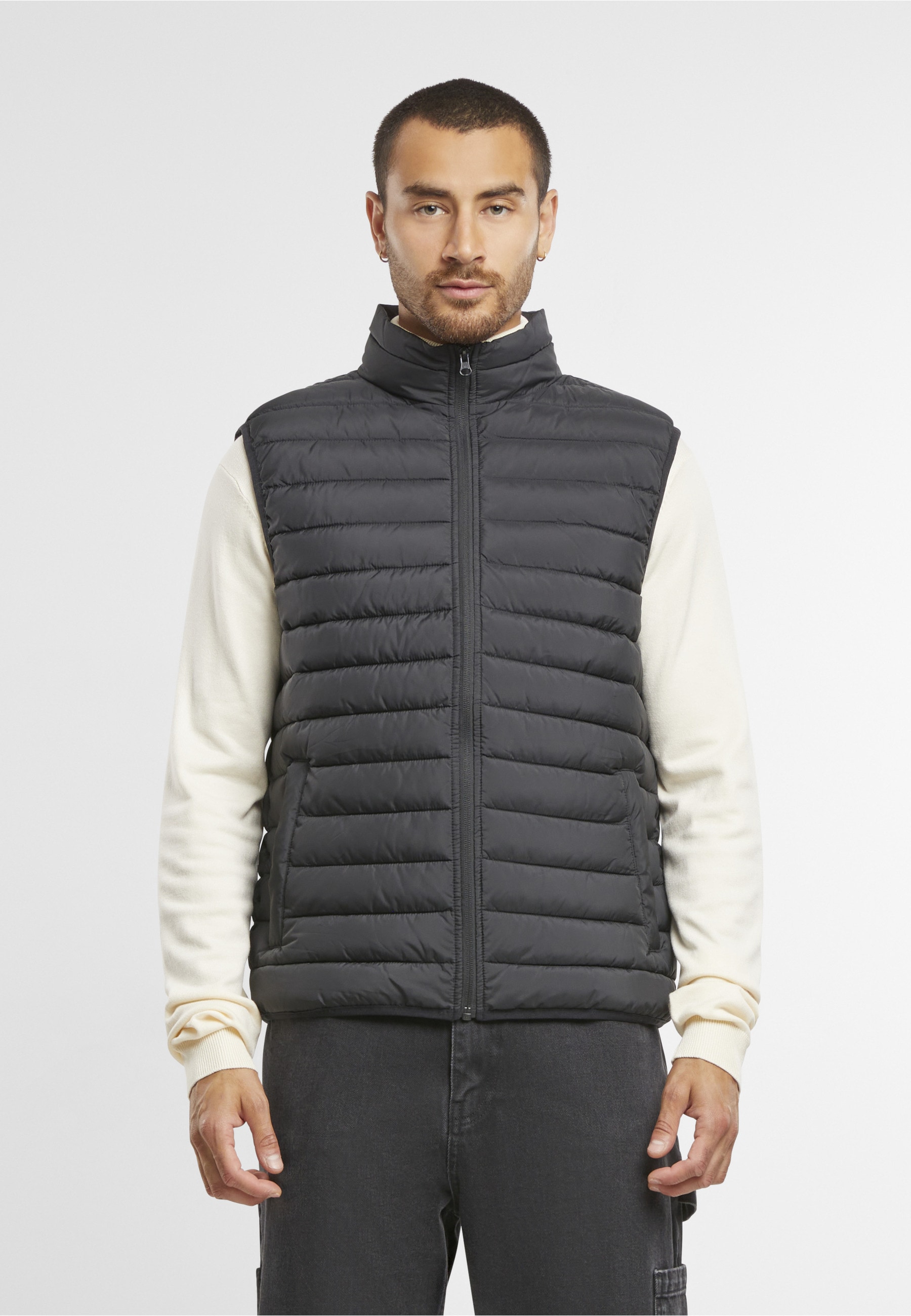 URBAN CLASSICS Steppweste »Urban Classics Basic Light Weigh Vest« 1 Stk.