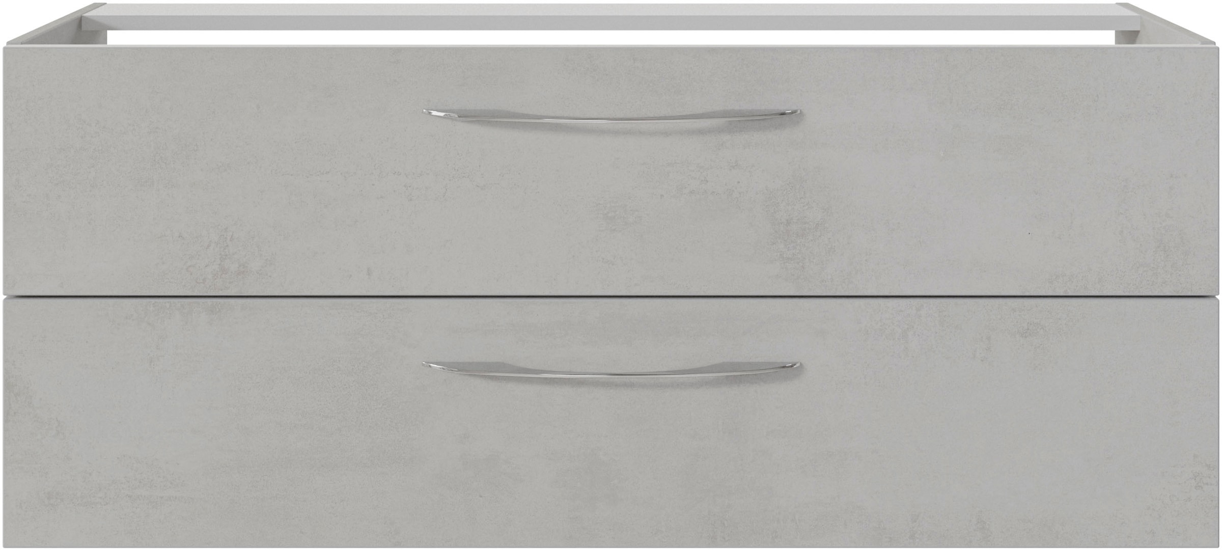 Saphir Badmöbel-Set »Serie 4035 2-teilig, Keramik-Doppelwaschtisch mit LED-Spiegel«, (Set), Doppel-Waschplatz inkl Türdämpfer, 120 cm breit, 2 Schubladen