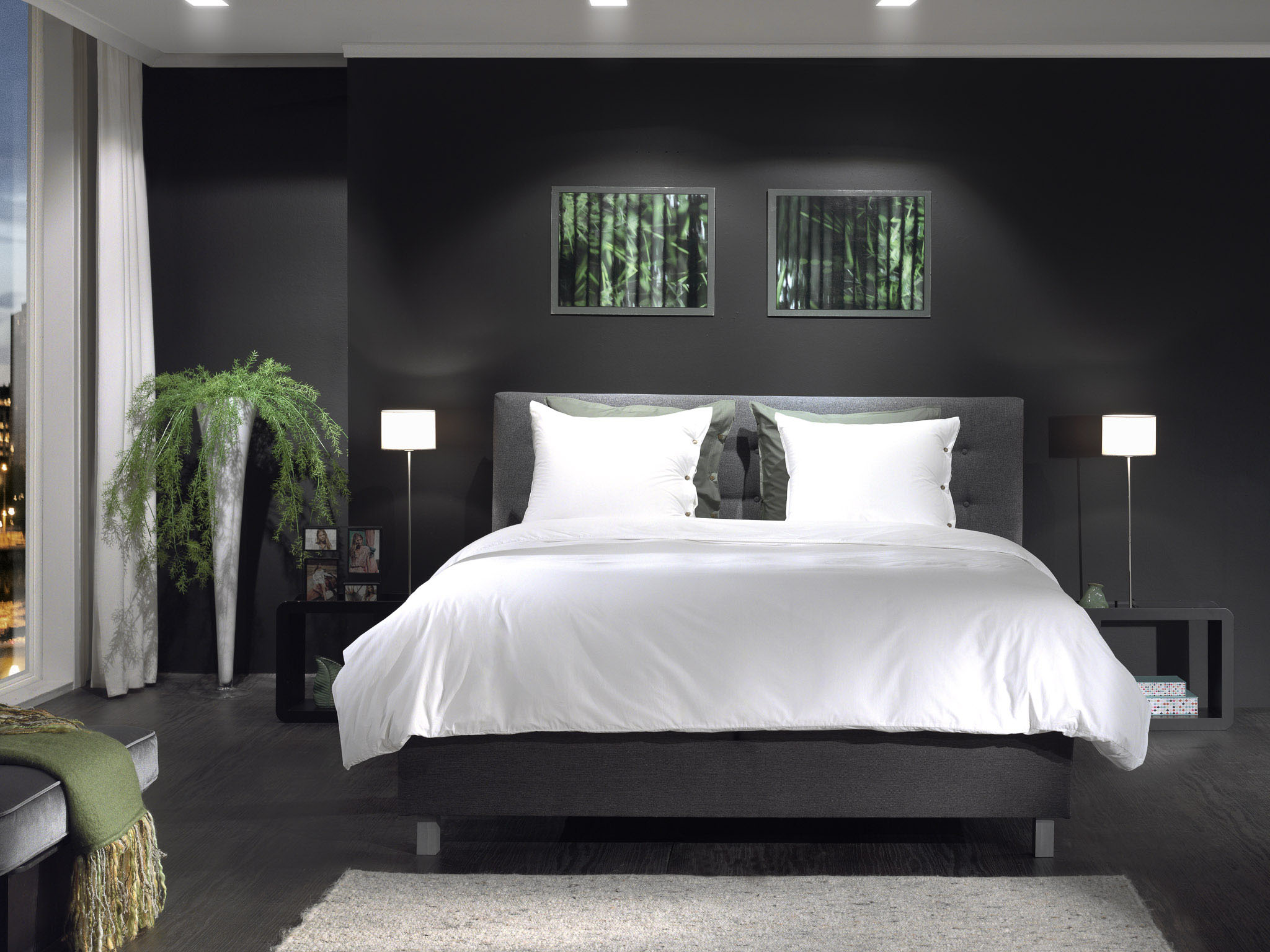YELLOW "Percale" 2 Uni Design, 100% Baumwolle ab 135x200 cm.