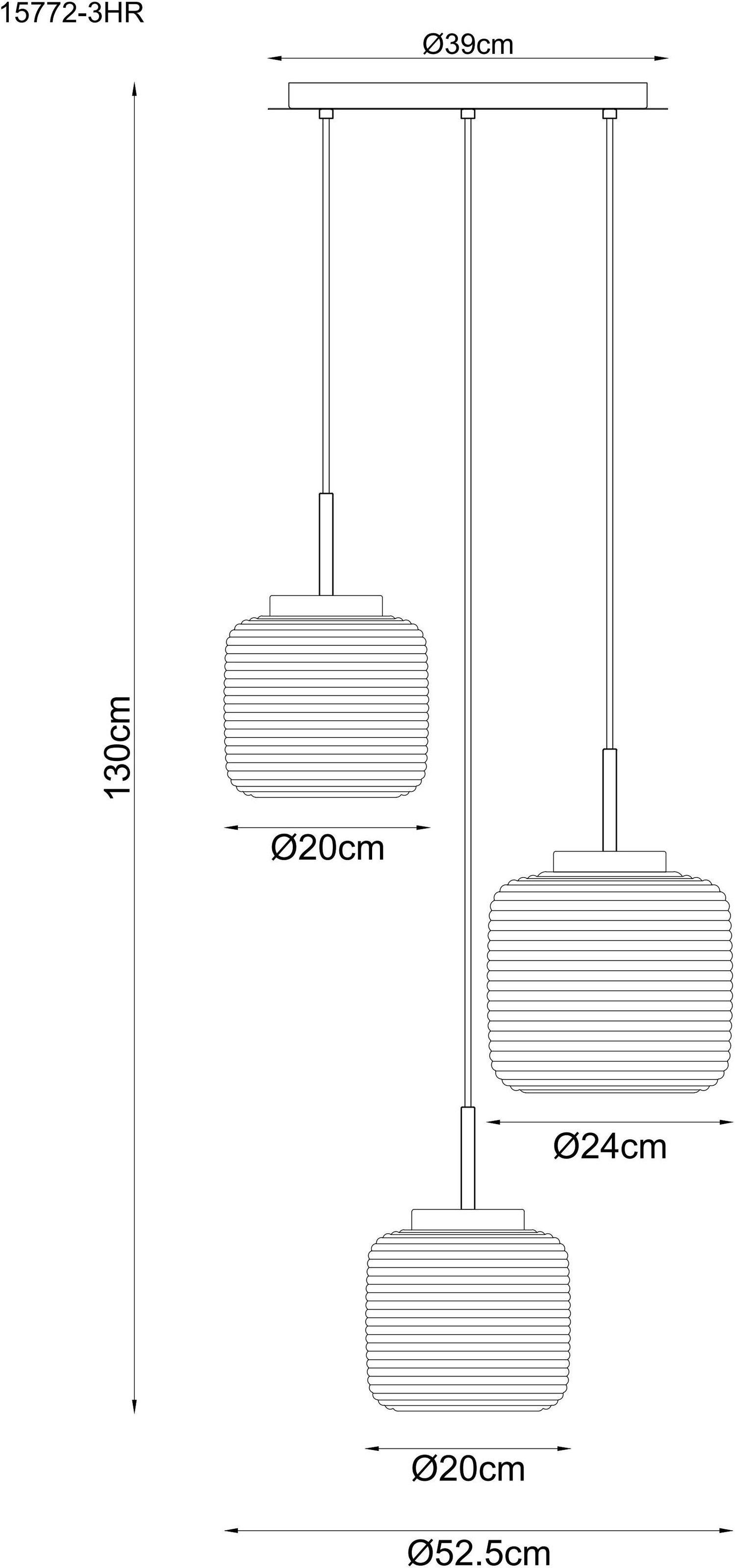 GLOBO LIGHTING Hängeleuchte »KLADORA« E27 1 Stk. Hängelampe Esszimmer-Leuchte Esstischleuchte Wohnzimmer