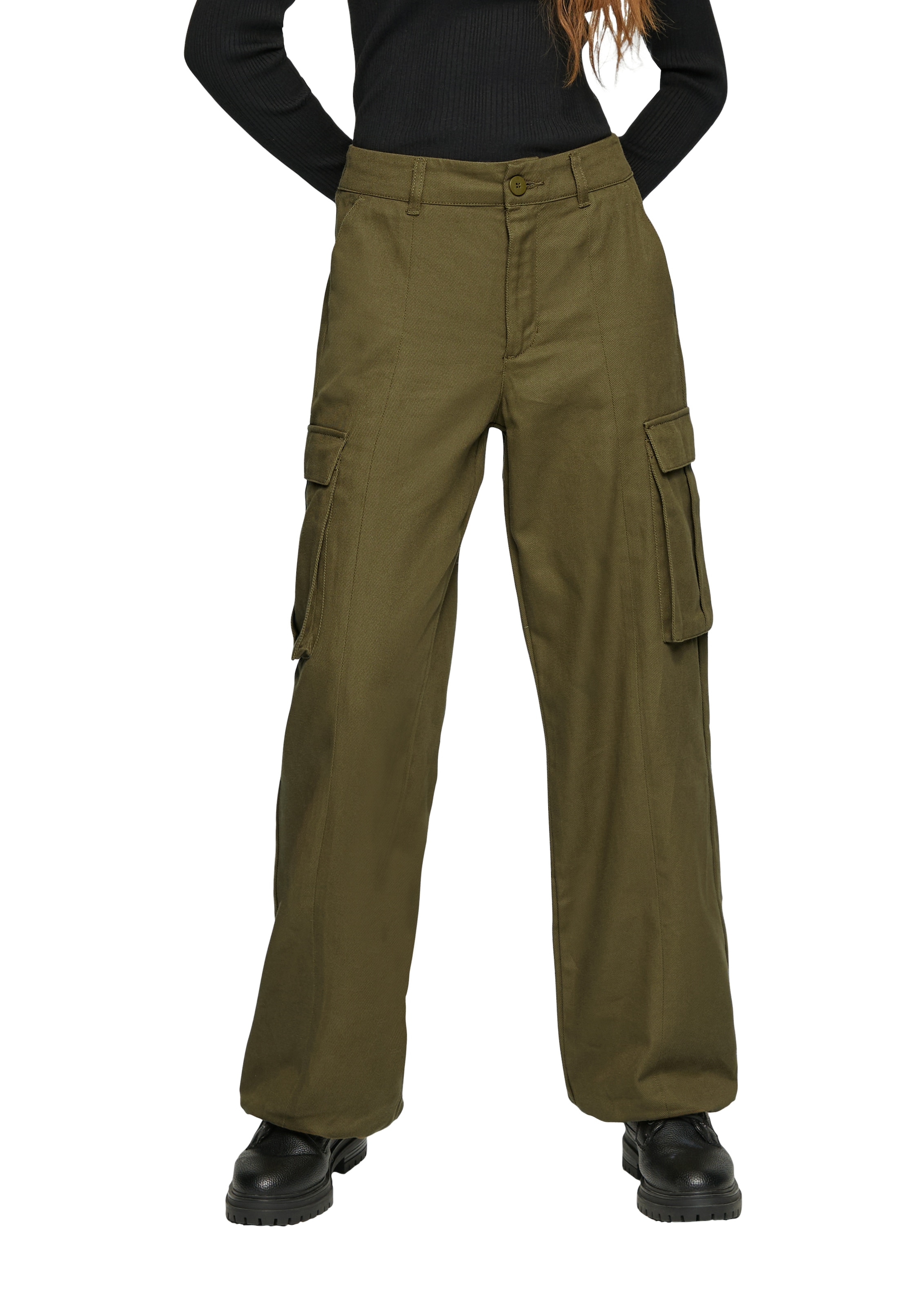 Cargohose, mit Cargo Taschen