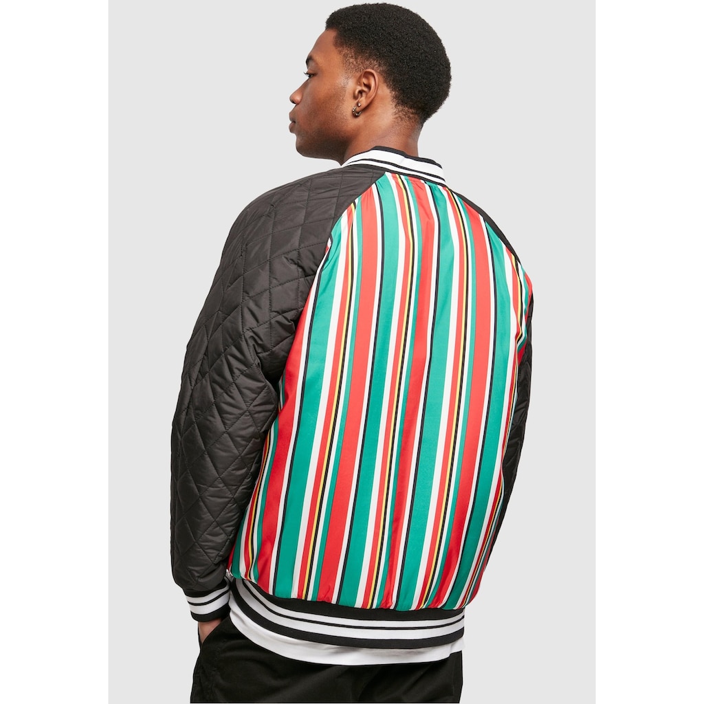 Southpole Collegejacke »Herren Southpole Stripe College Jacket«, (1 St.), ohne Kapuze