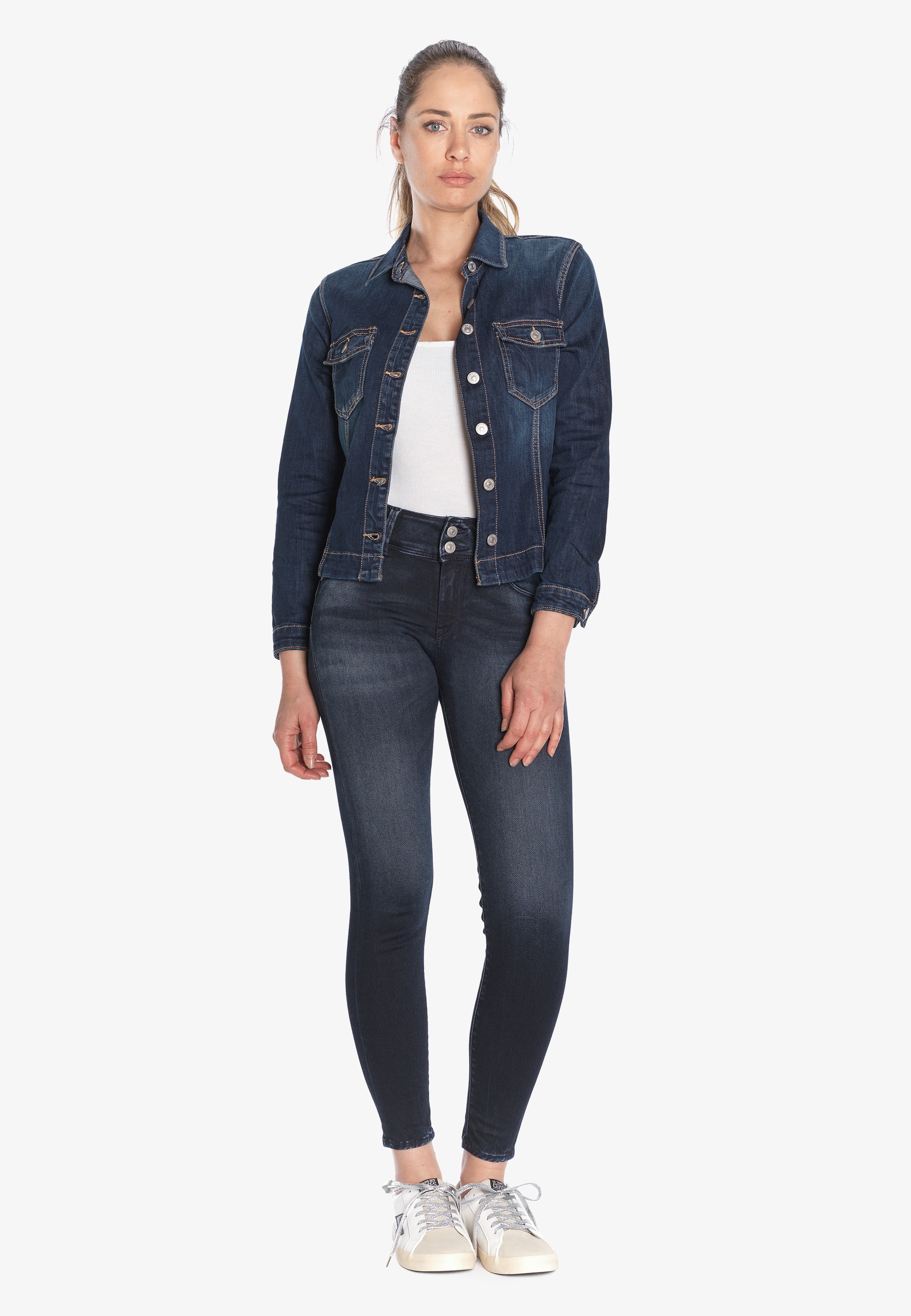 Le Temps Des Cerises Bequeme Jeans, im klassischen Skinny Fit-Schnitt